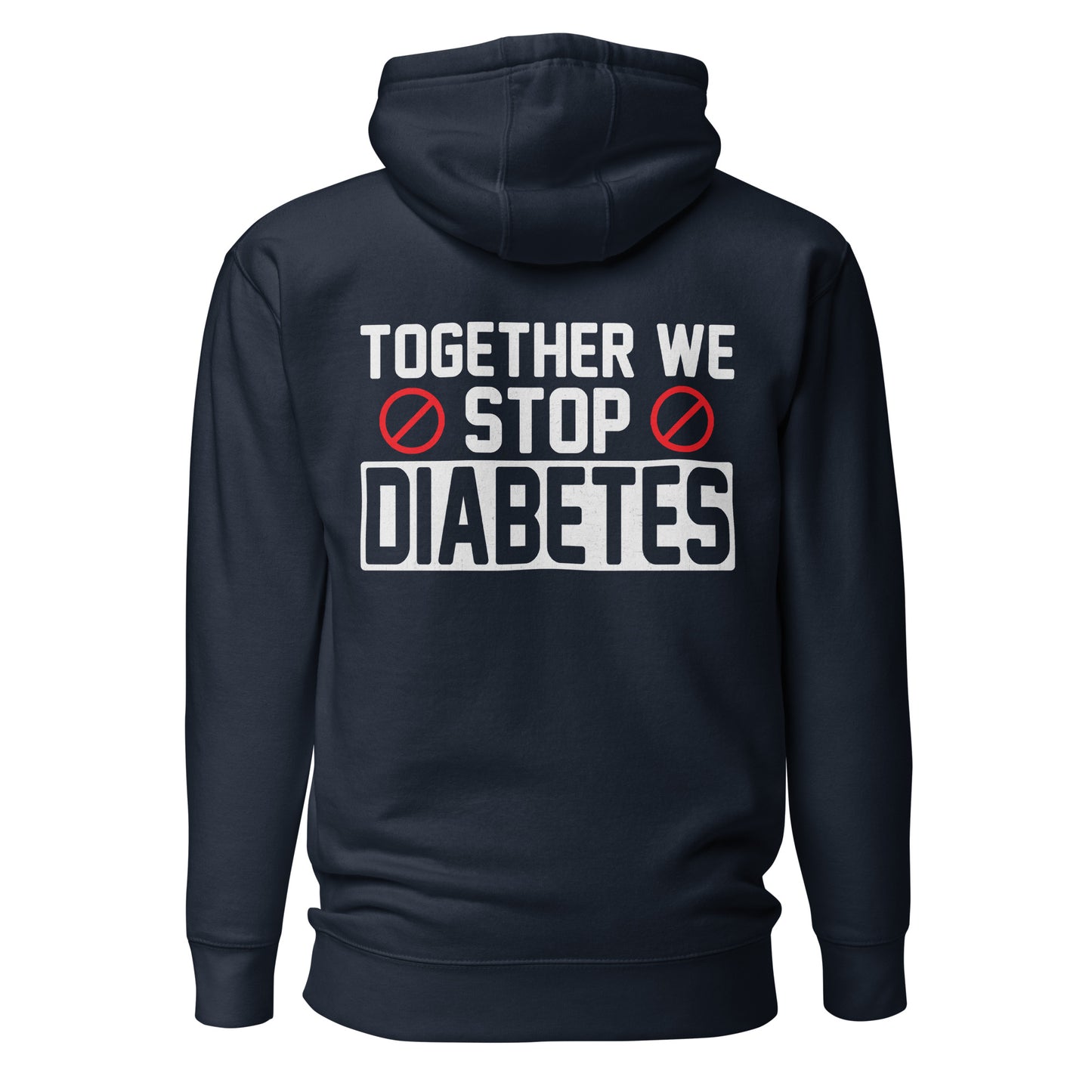 Diabetes Awareness Quality Cotton Heritage Adult Hoodie