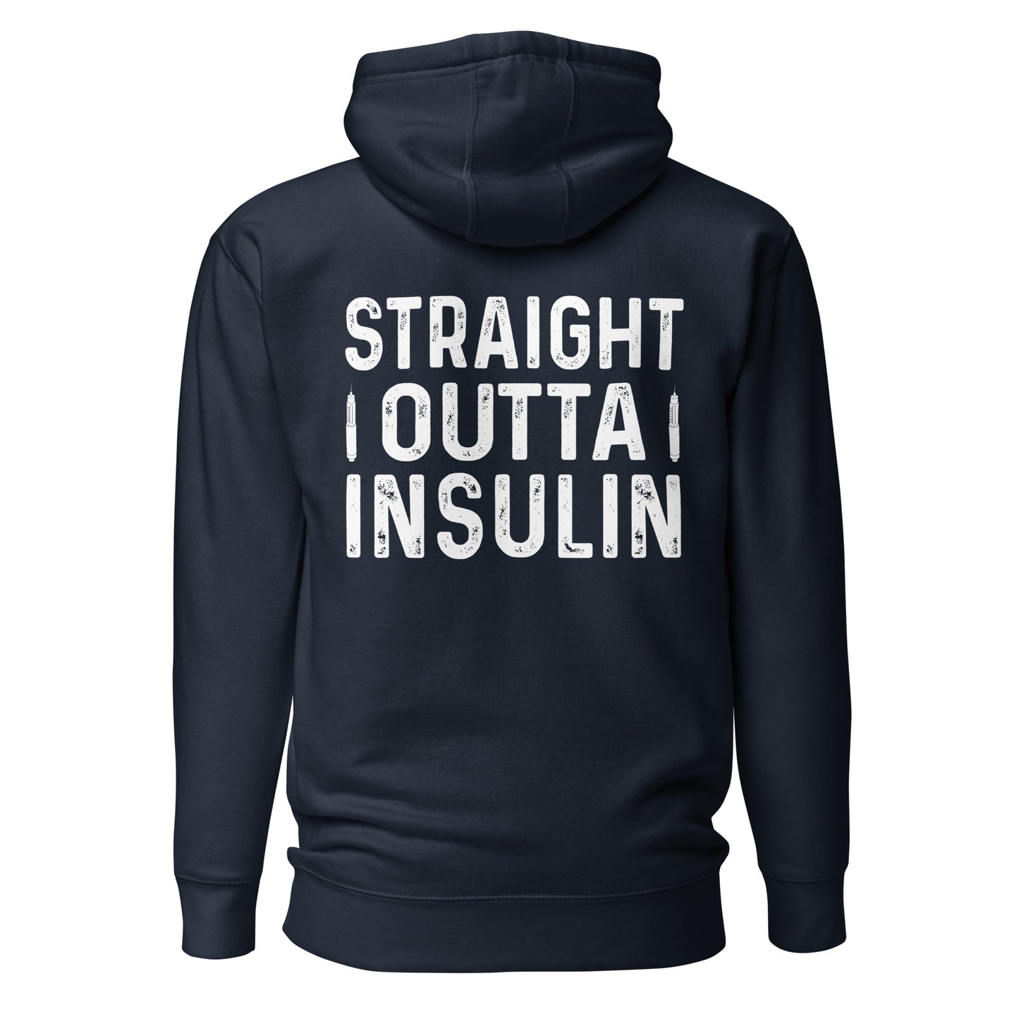 Diabetes Awareness Quality Cotton Heritage Adult Hoodie