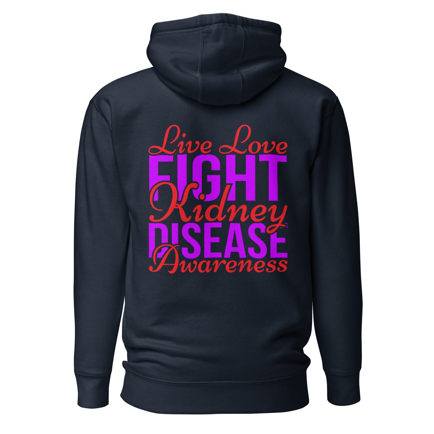 Kidney Awareness Quality Cotton Heritage Adult Hoodie