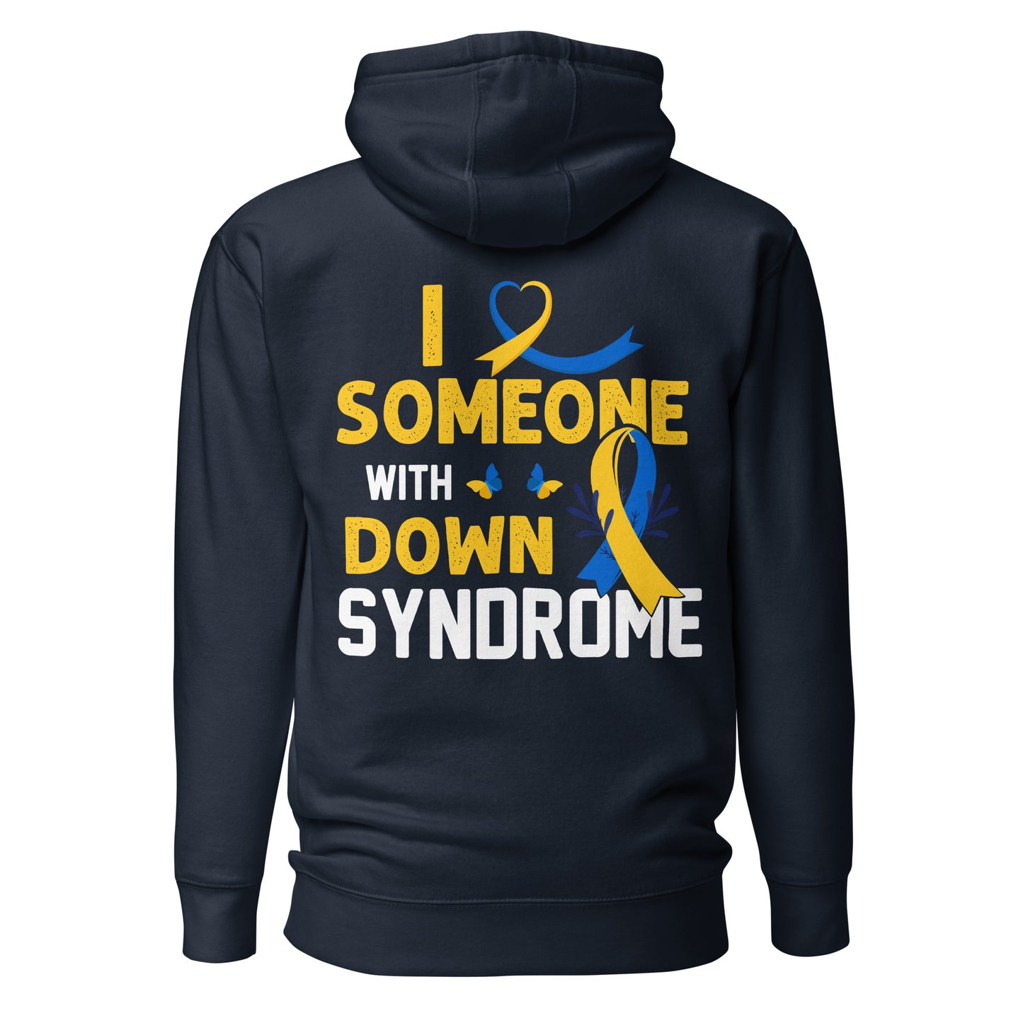 Down Syndrome Awareness Quality Cotton Heritage Adult Hoodie