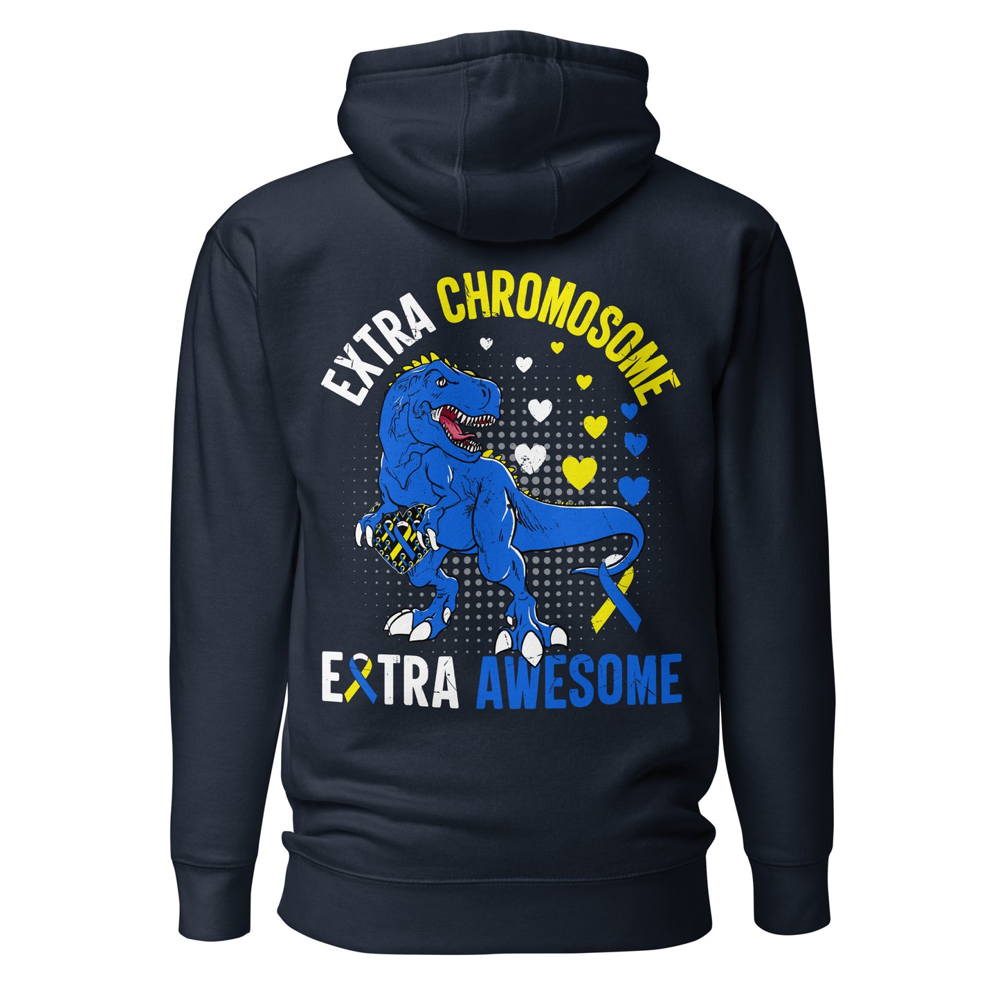 Down Syndrome Awareness Quality Cotton Heritage Adult Hoodie