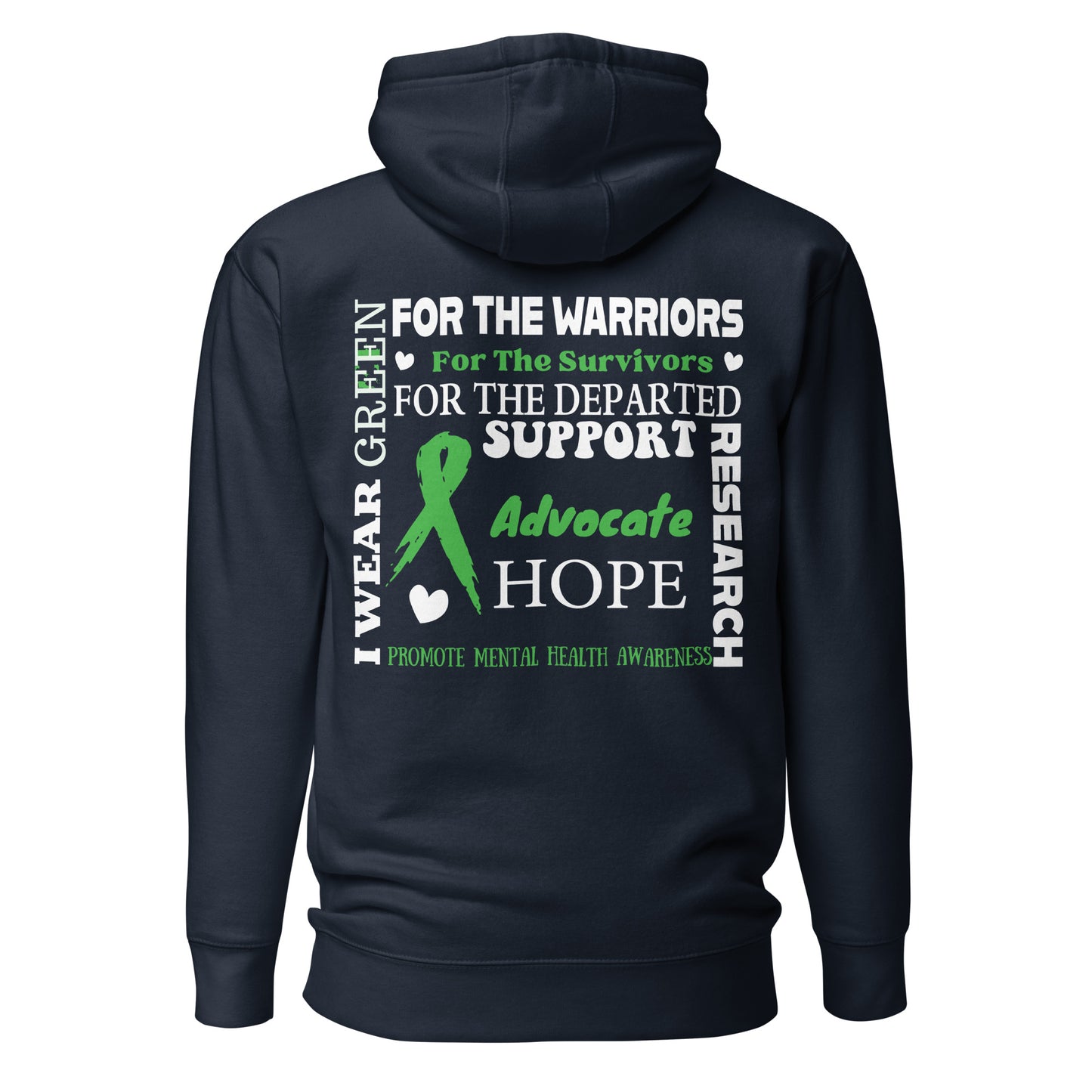 Mental Health Awareness Quality Cotton Heritage Adult Hoodie