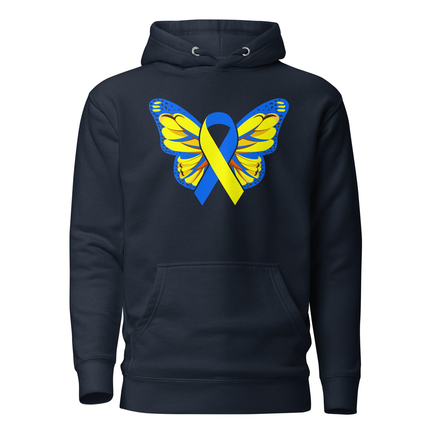 Down Syndrome Awareness Quality Cotton Heritage Adult Hoodie