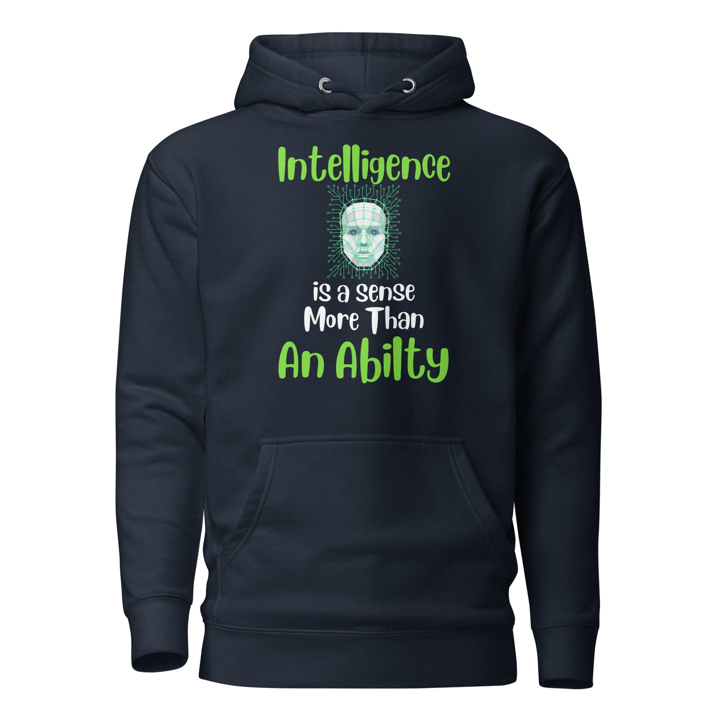 Intelligence is a Sense More Than an Ability Quality Cotton Bella Canvas Adult T-Shirt