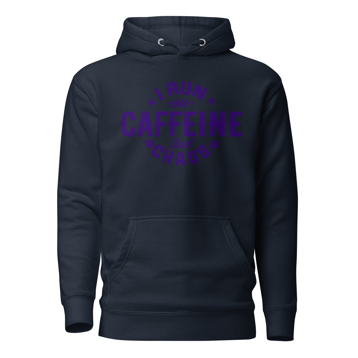I Run on Caffeine and Chaos Cotton Heritage Unisex Hoodie