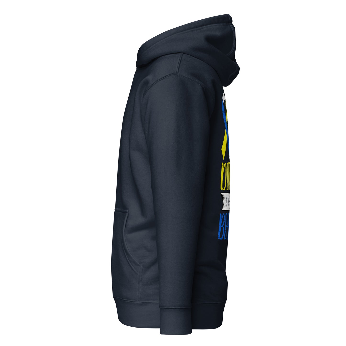 Down Syndrome Awareness Quality Cotton Heritage Adult Hoodie