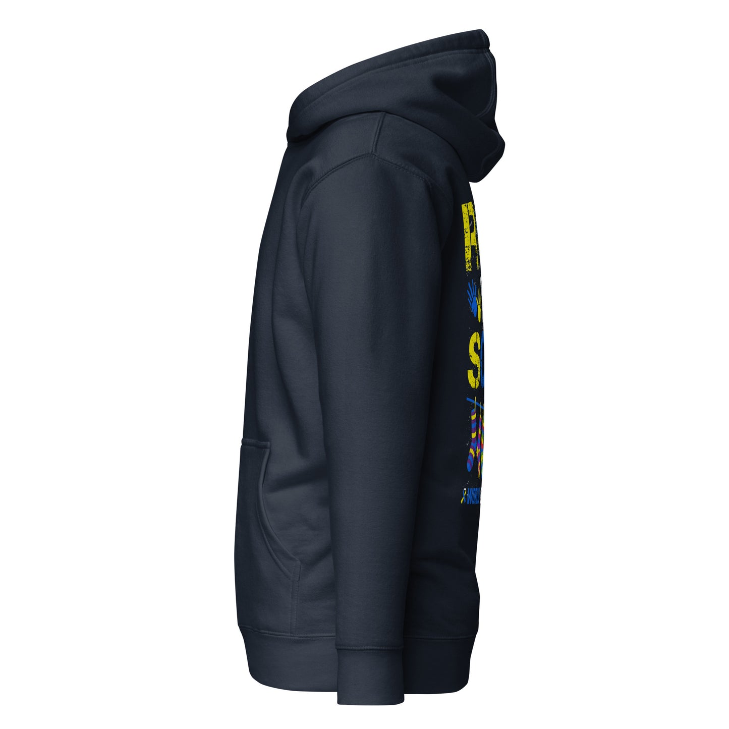 Down Syndrome Awareness Quality Cotton Heritage Adult Hoodie