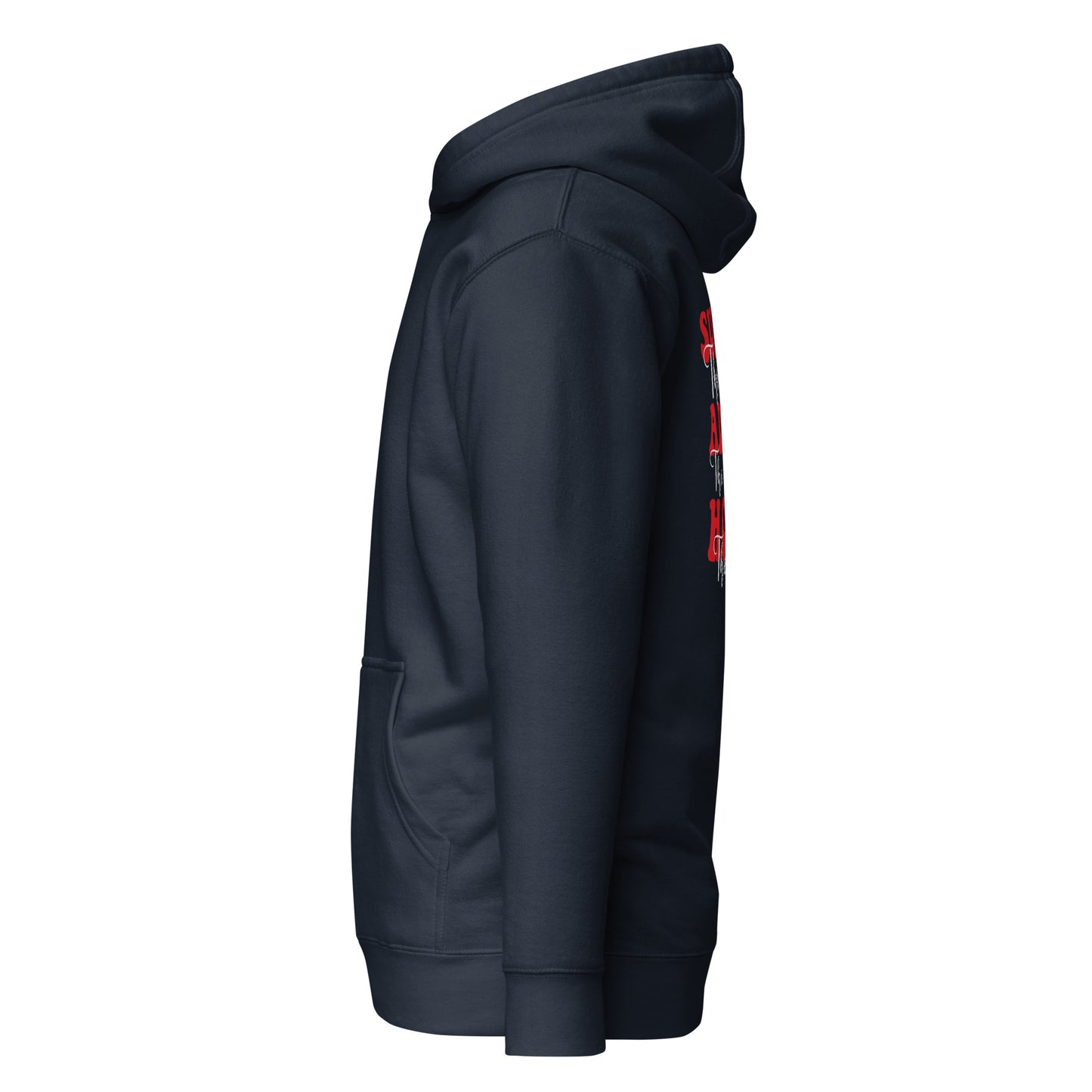 Support Admire Honor Heart Disease Awareness Quality Cotton Heritage Adult Hoodie