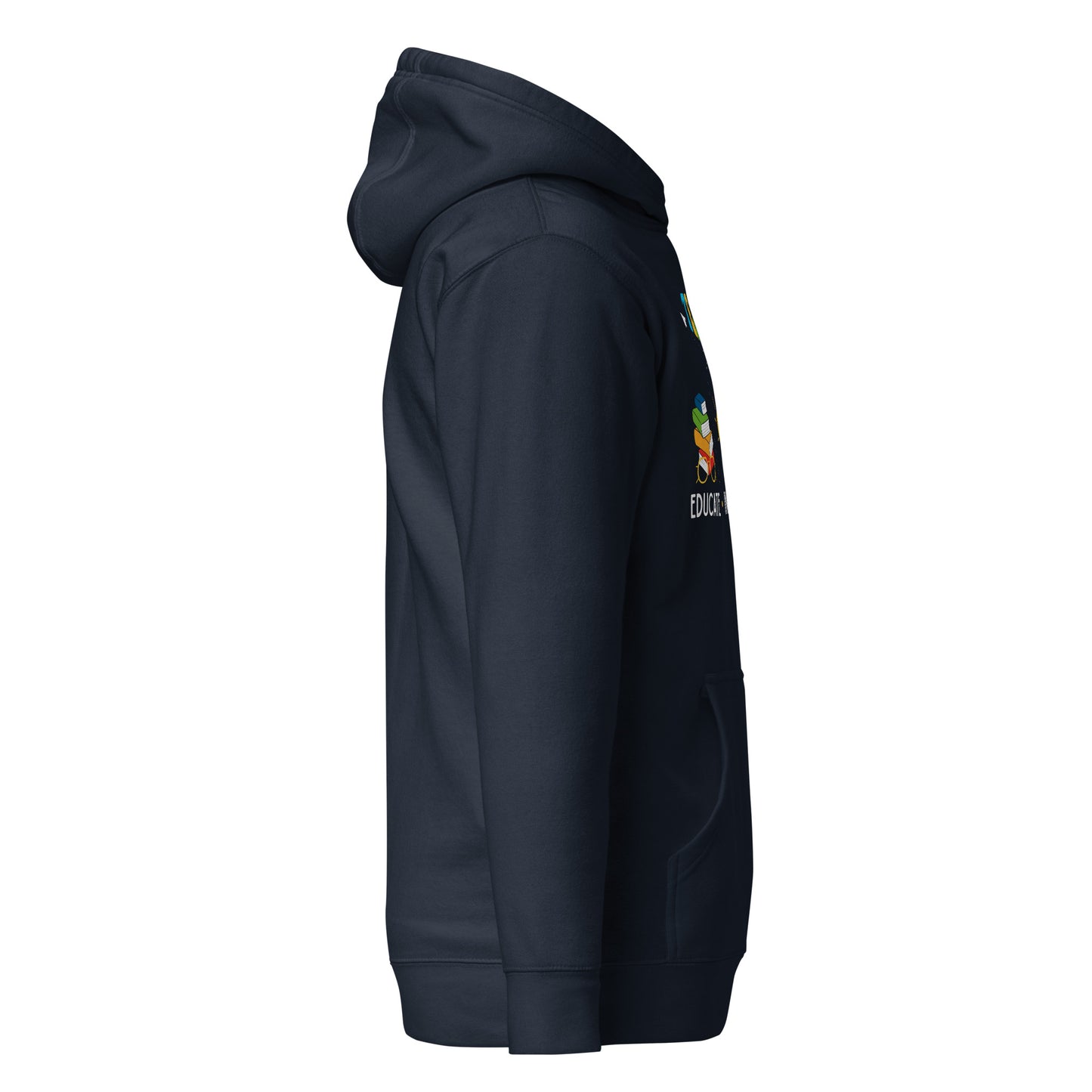 Educate, Inspire, Empower Teacher Quality Cotton Heritage Adult Hoodie