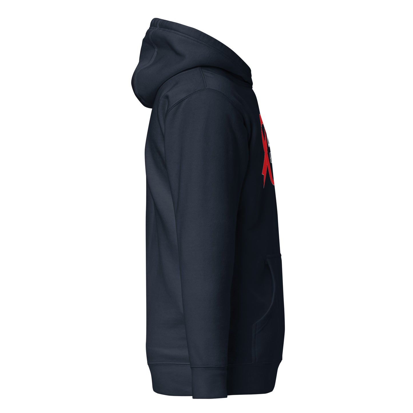 Crush Heart Disease Awareness Quality Cotton Heritage Adult Hoodie