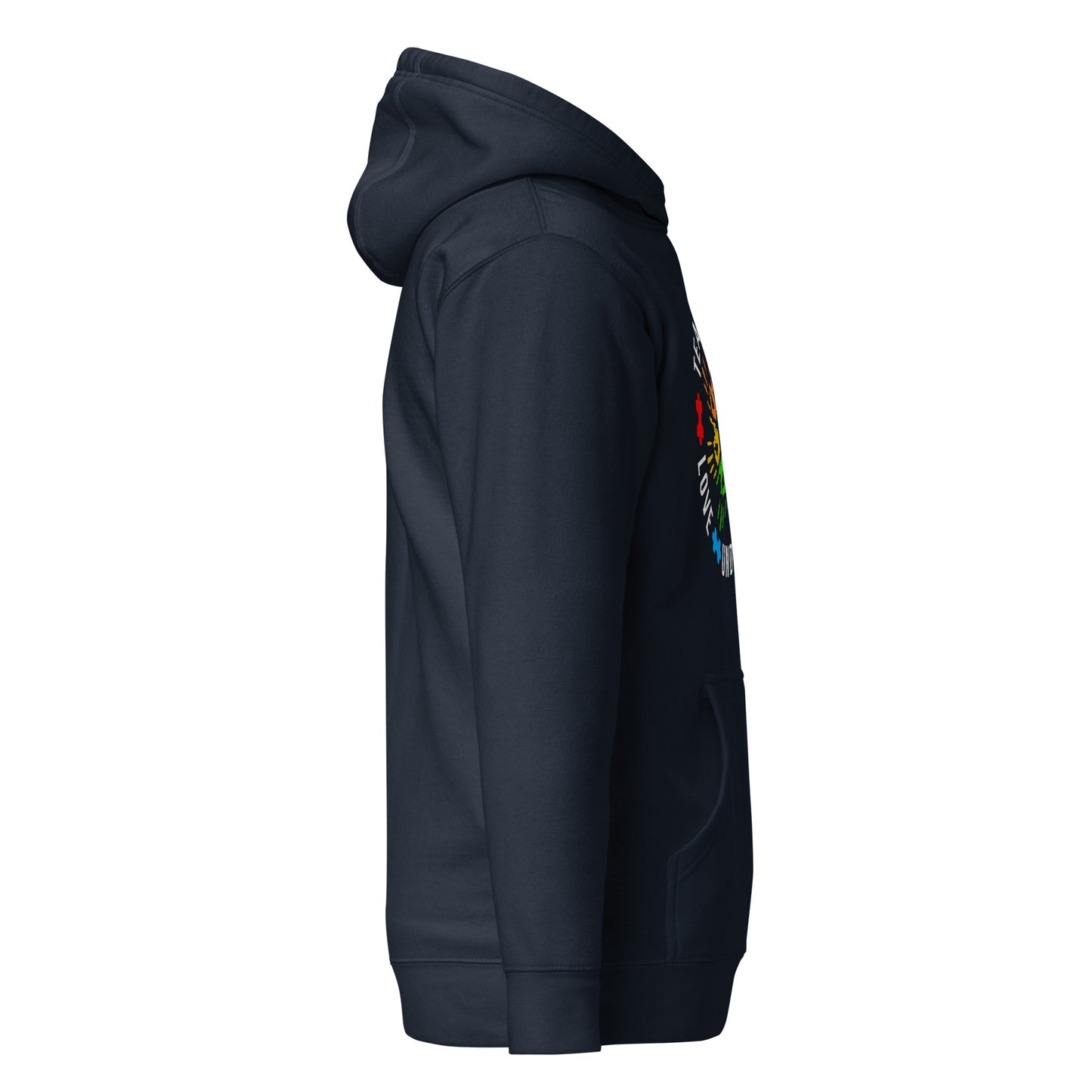Teach Accept Understand Love Autism Cotton Heritage Adult Hoodie