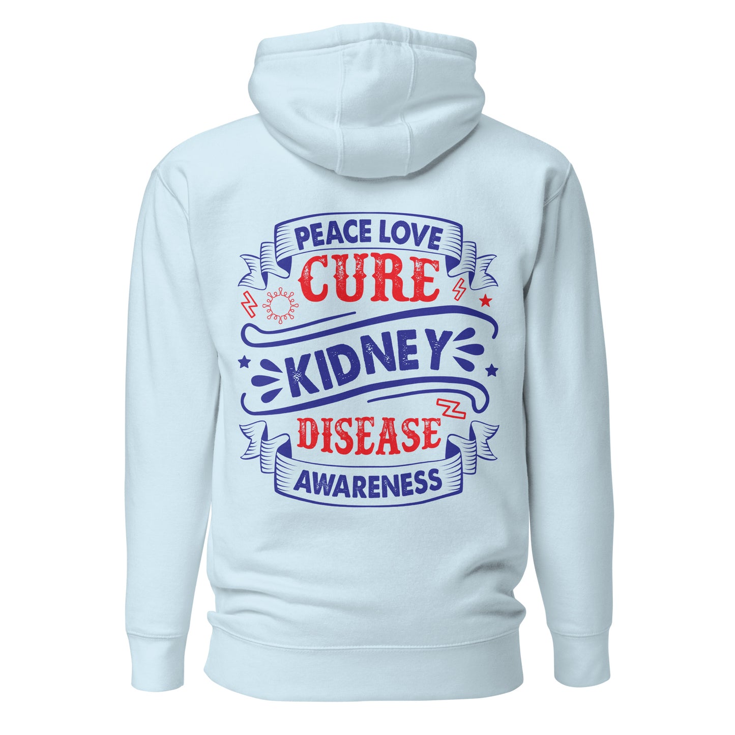 Kidney Awareness Quality Cotton Heritage Adult Hoodie