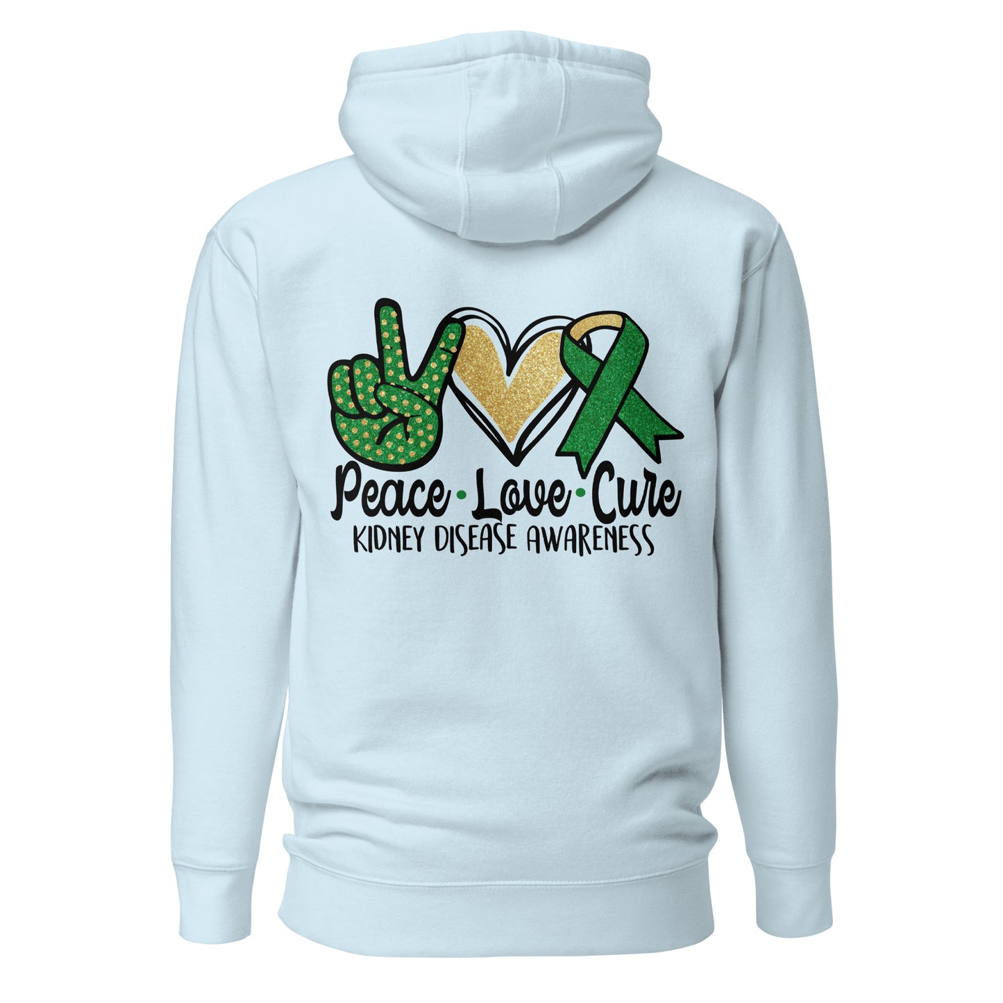 Kidney Awareness Quality Cotton Heritage Adult Hoodie