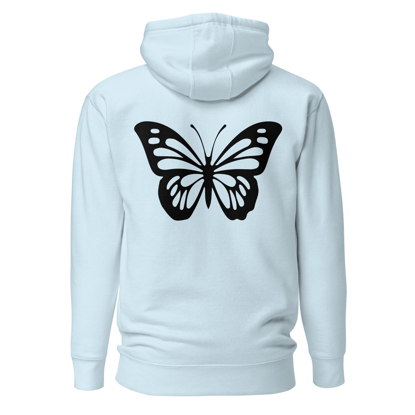 Positivity Butterfly Quality Cotton Heritage Adult Hoodie