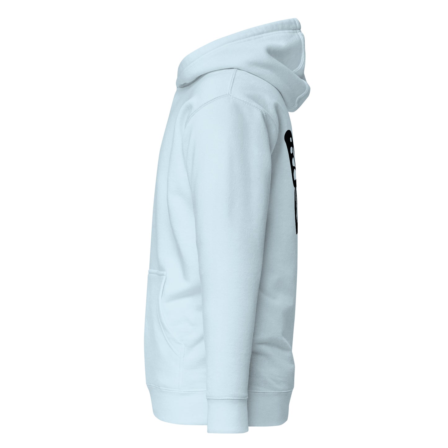 Positivity Butterfly Quality Cotton Heritage Adult Hoodie