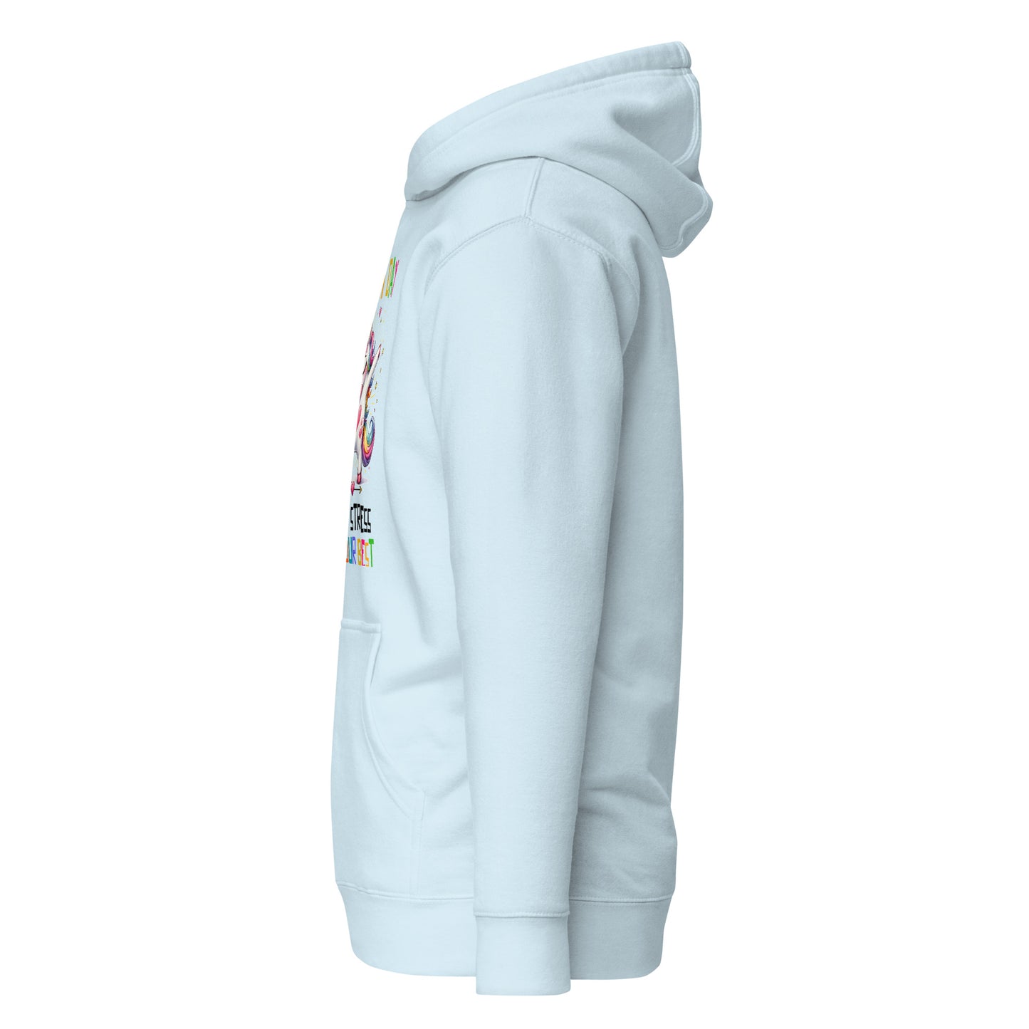 Test Day Don't Stress, Do Your Best Teacher Cotton Heritage Unisex Hoodie