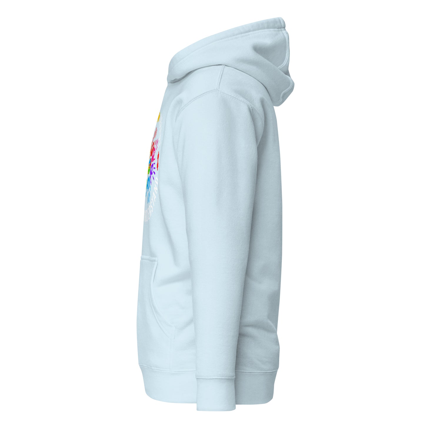 Teach Accept Understand Love Autism Cotton Heritage Adult Hoodie