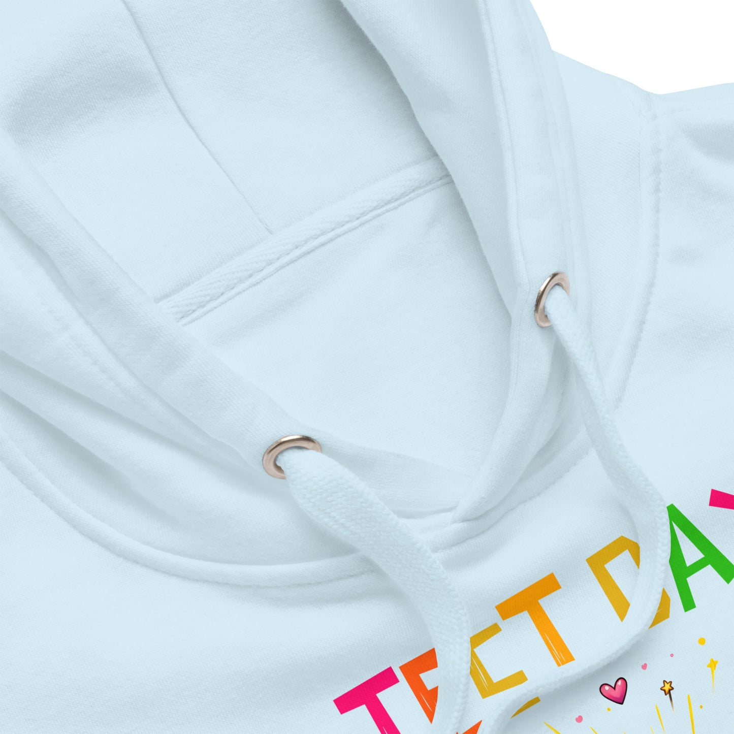 Test Day Don't Stress, Do Your Best Teacher Cotton Heritage Unisex Hoodie