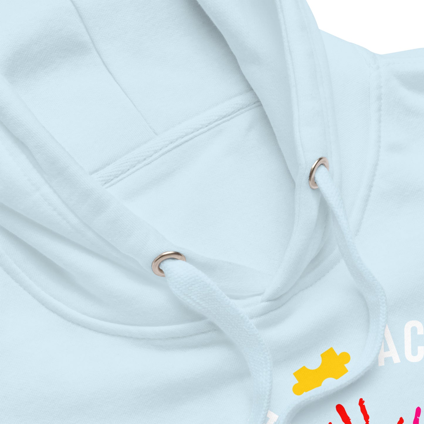 Teach Accept Understand Love Autism Cotton Heritage Adult Hoodie