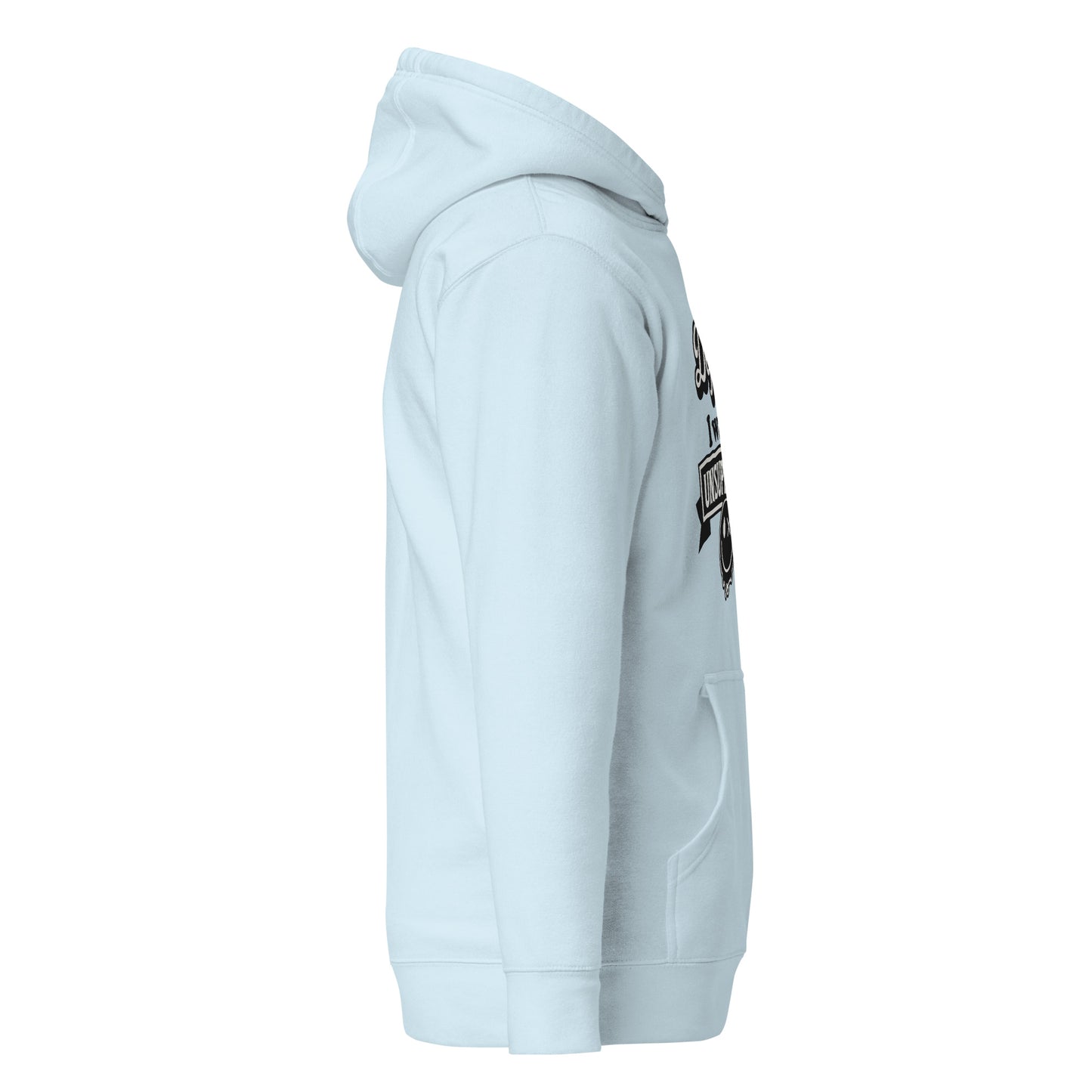 In My Defense I Was Left Unsupervised Cotton Heritage Adult Hoodie