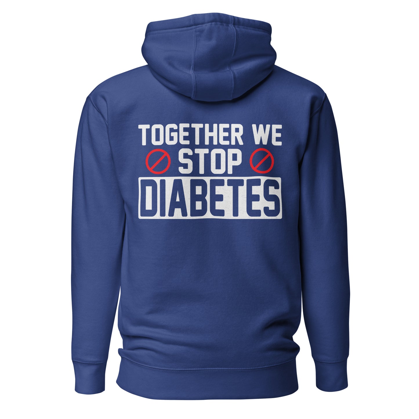Diabetes Awareness Quality Cotton Heritage Adult Hoodie