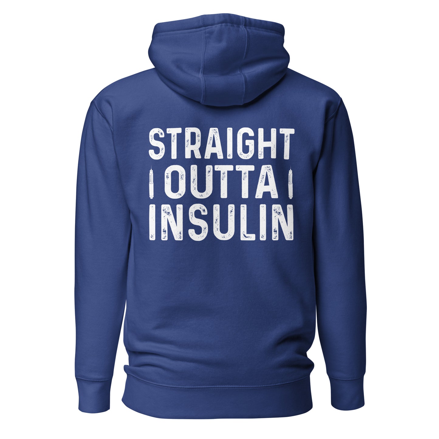 Diabetes Awareness Quality Cotton Heritage Adult Hoodie