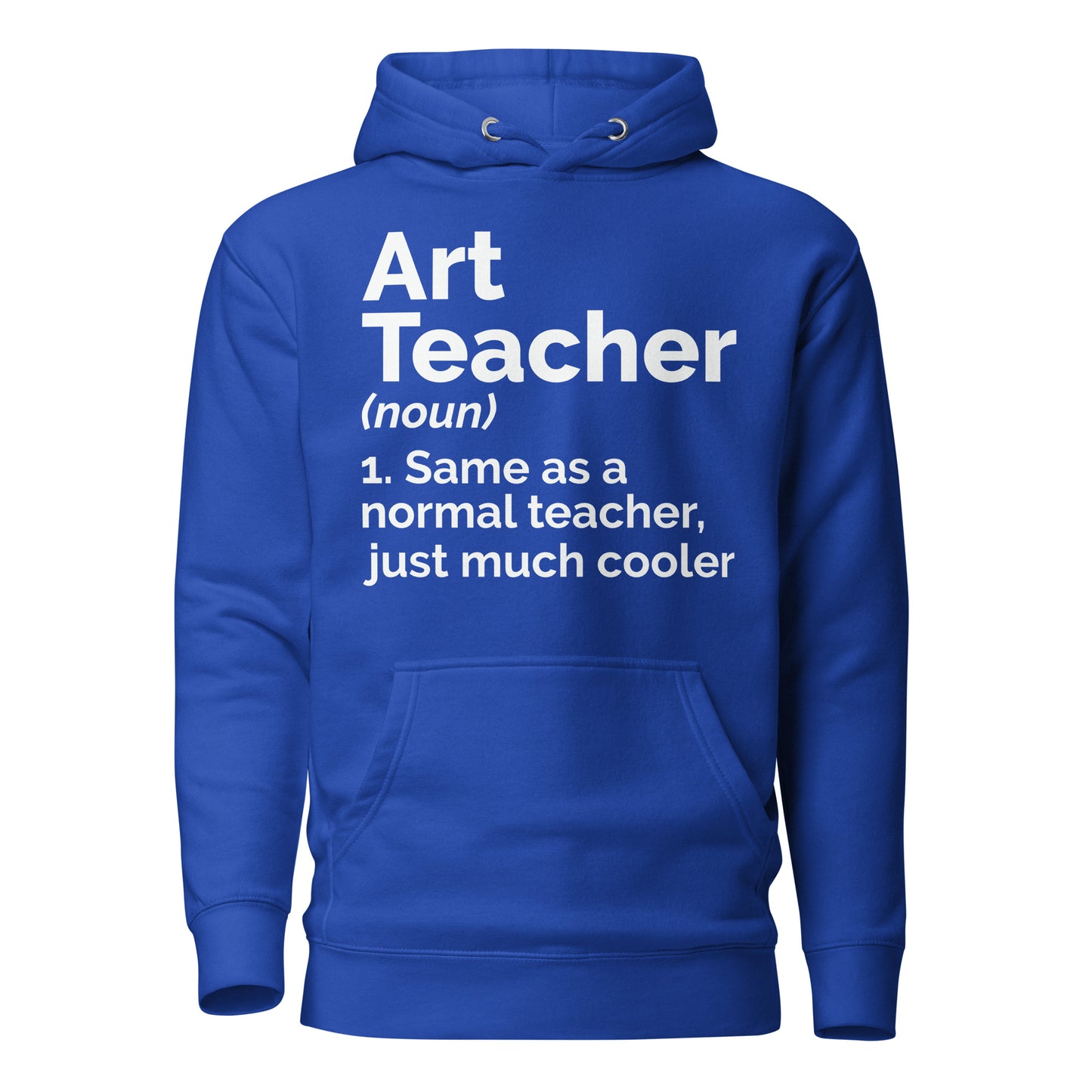 Art Teacher Funny Definition Cotton Heritage Unisex Hoodie