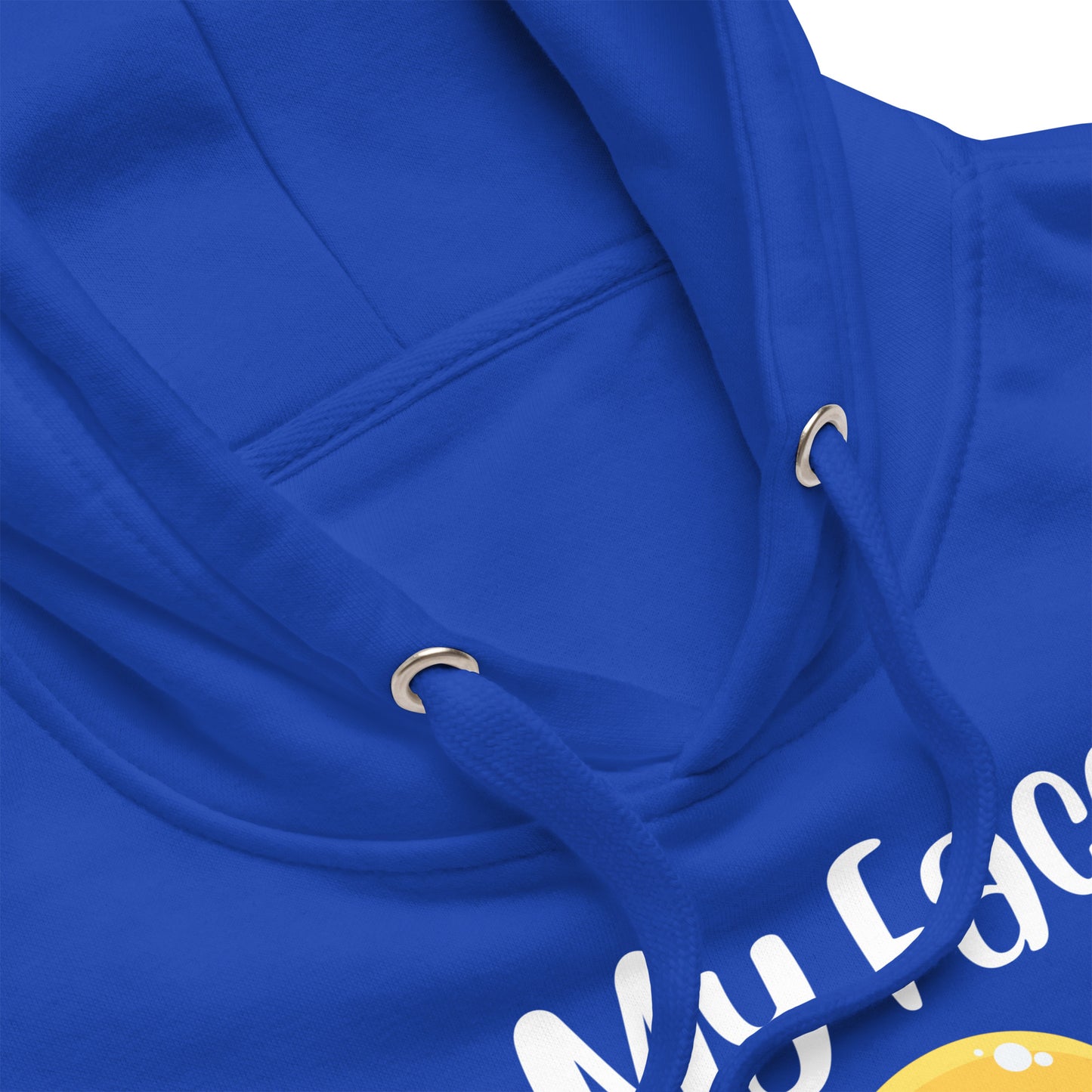 My Face Says What My Mouth Doesn't Quality Cotton Heritage Adult Hoodie