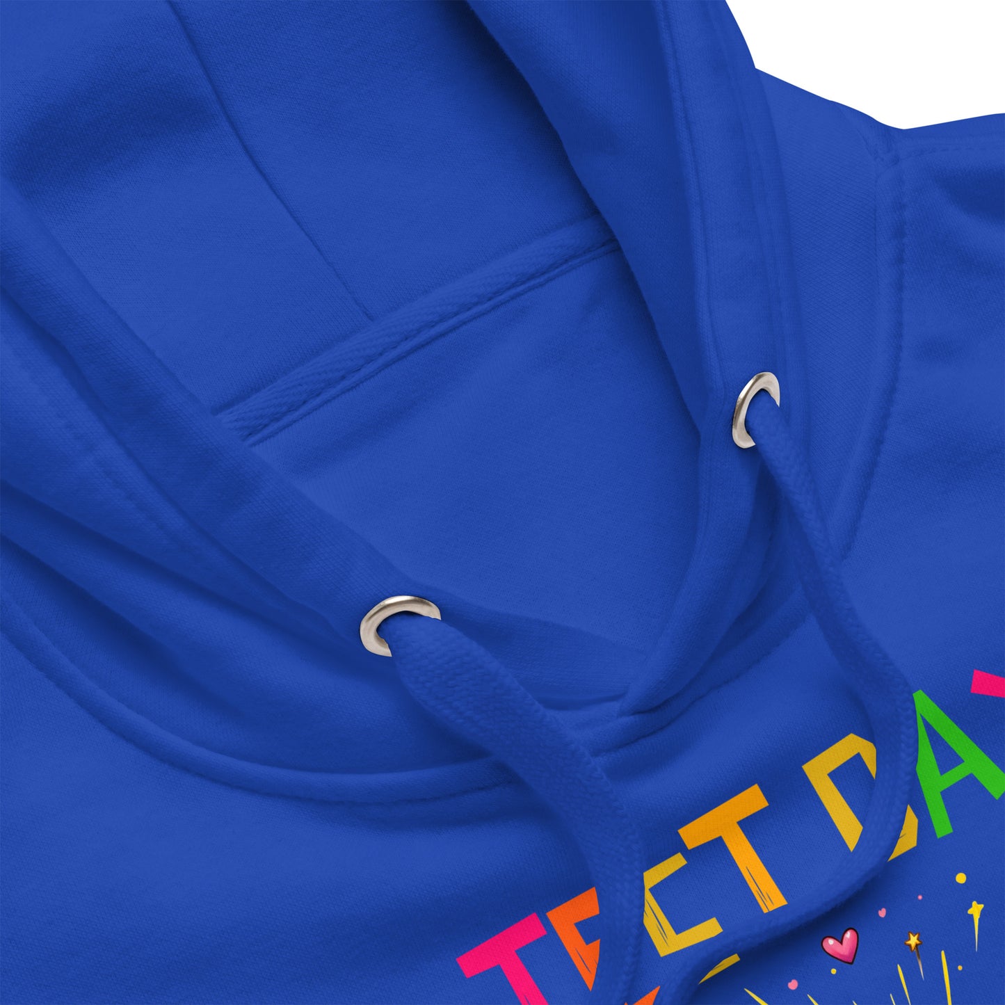 Test Day Don't Stress, Do Your Best Teacher Cotton Heritage Unisex Hoodie