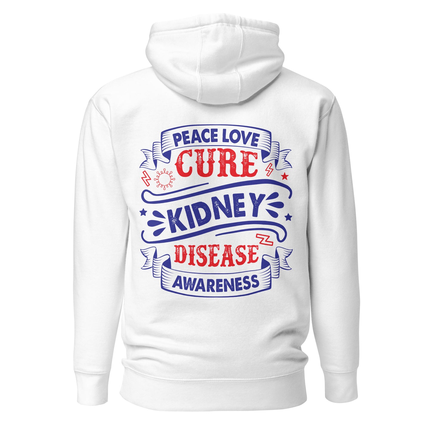 Kidney Awareness Quality Cotton Heritage Adult Hoodie