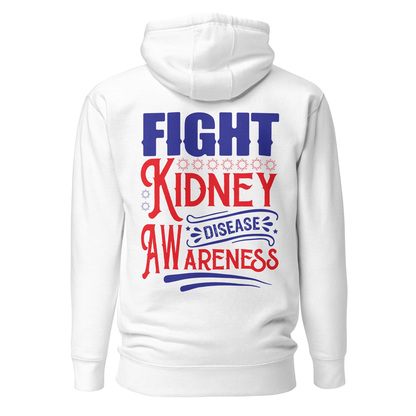 Kidney Awareness Quality Cotton Heritage Adult Hoodie