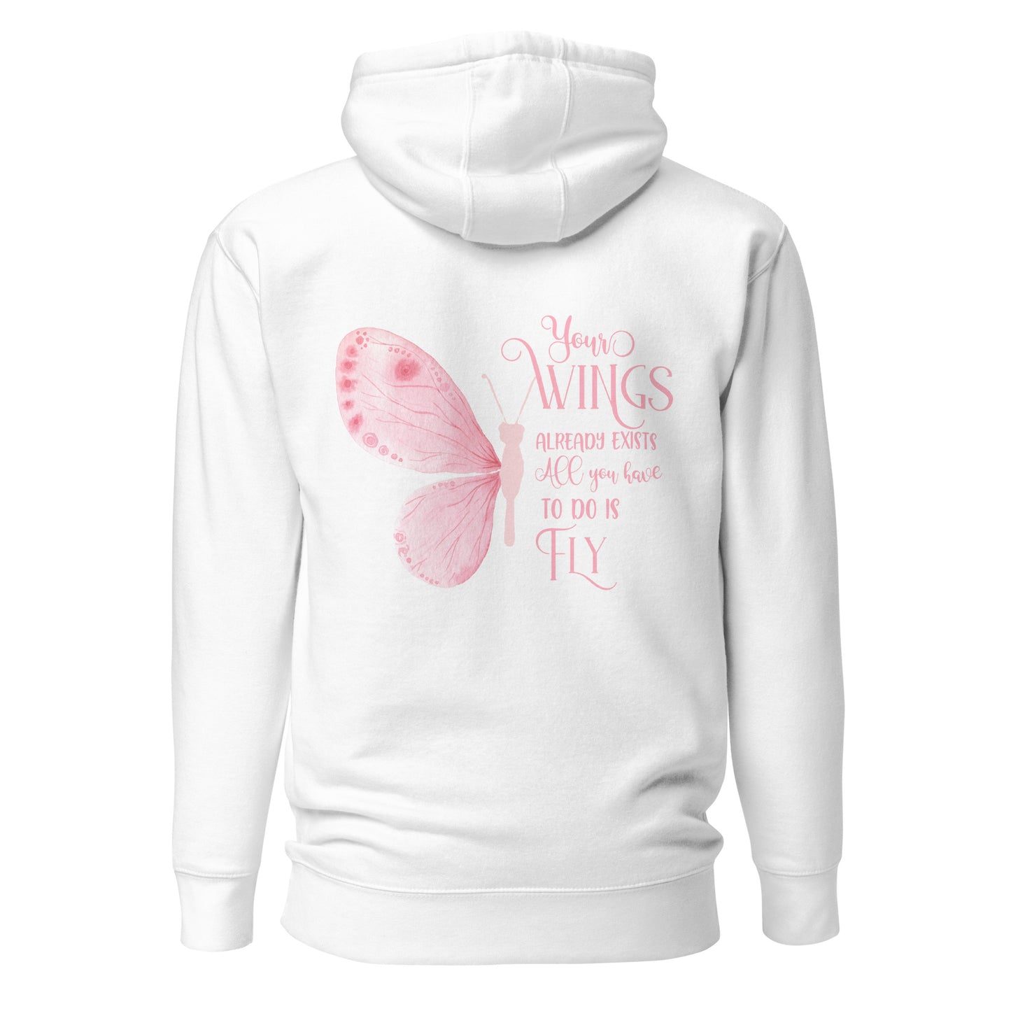 All You Have to Do is Fly Quality Cotton Heritage Adult Hoodie