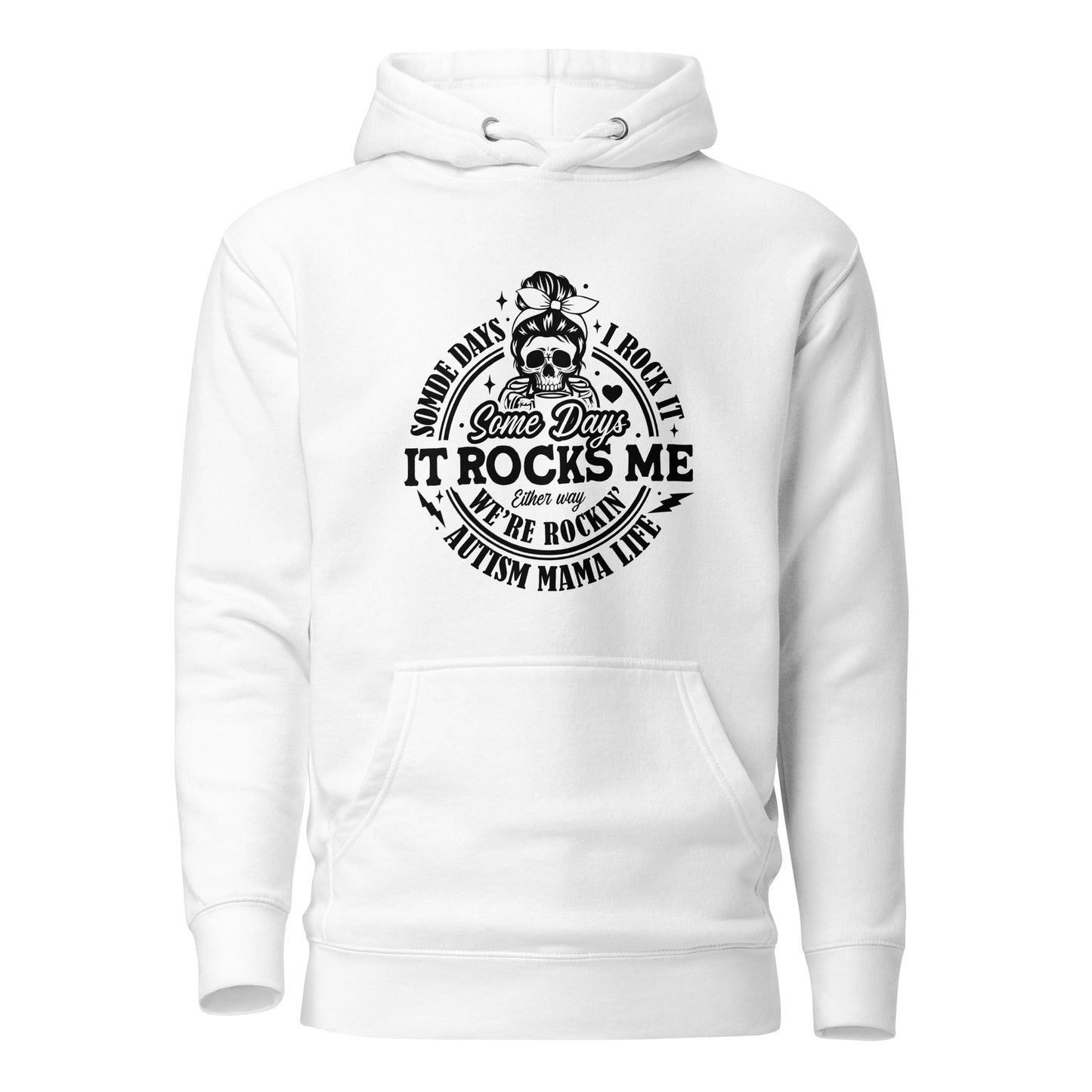 Autism Acceptance Together Quality Cotton Heritage Adult Hoodie