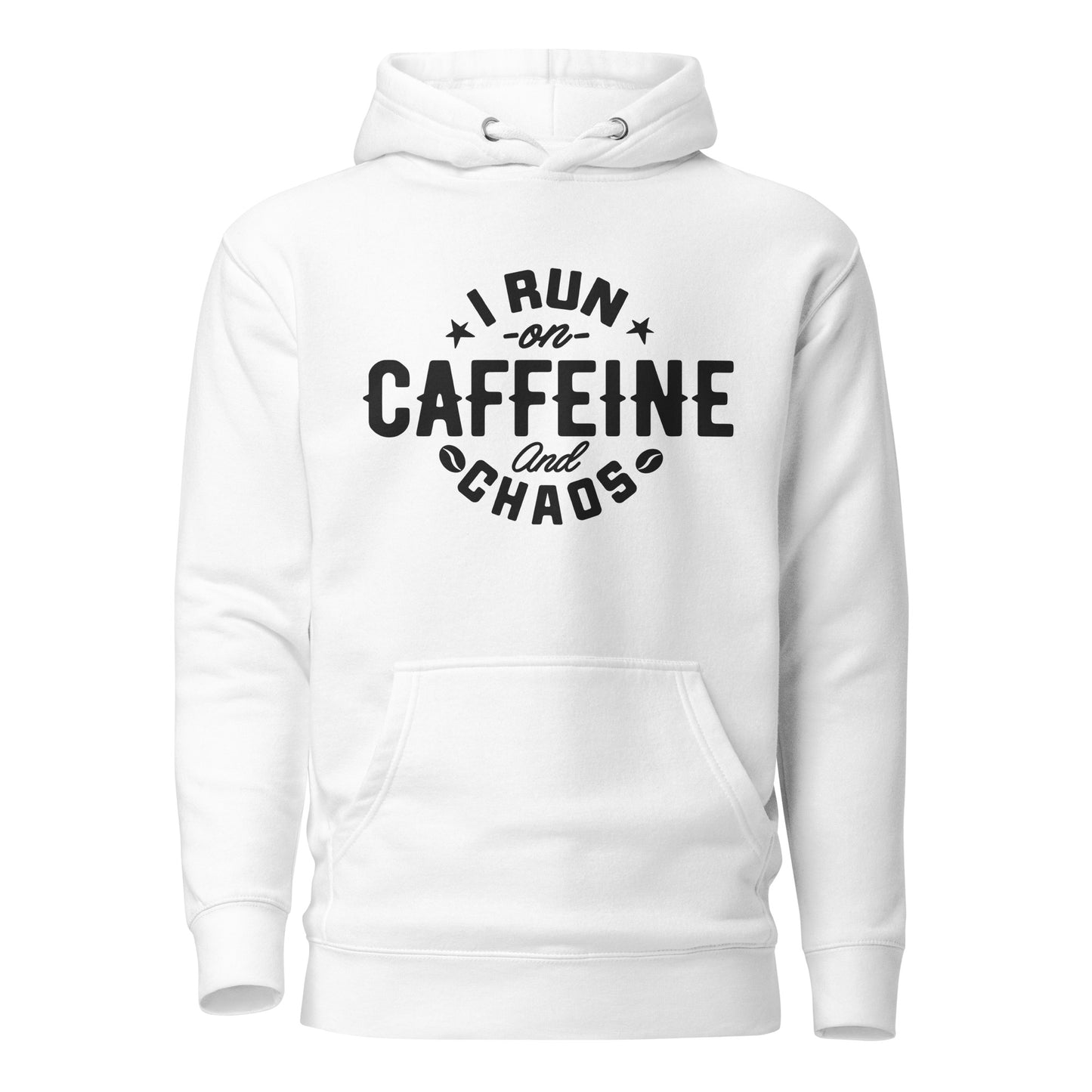 I Run on Caffeine and Chaos Cotton Heritage Unisex Hoodie