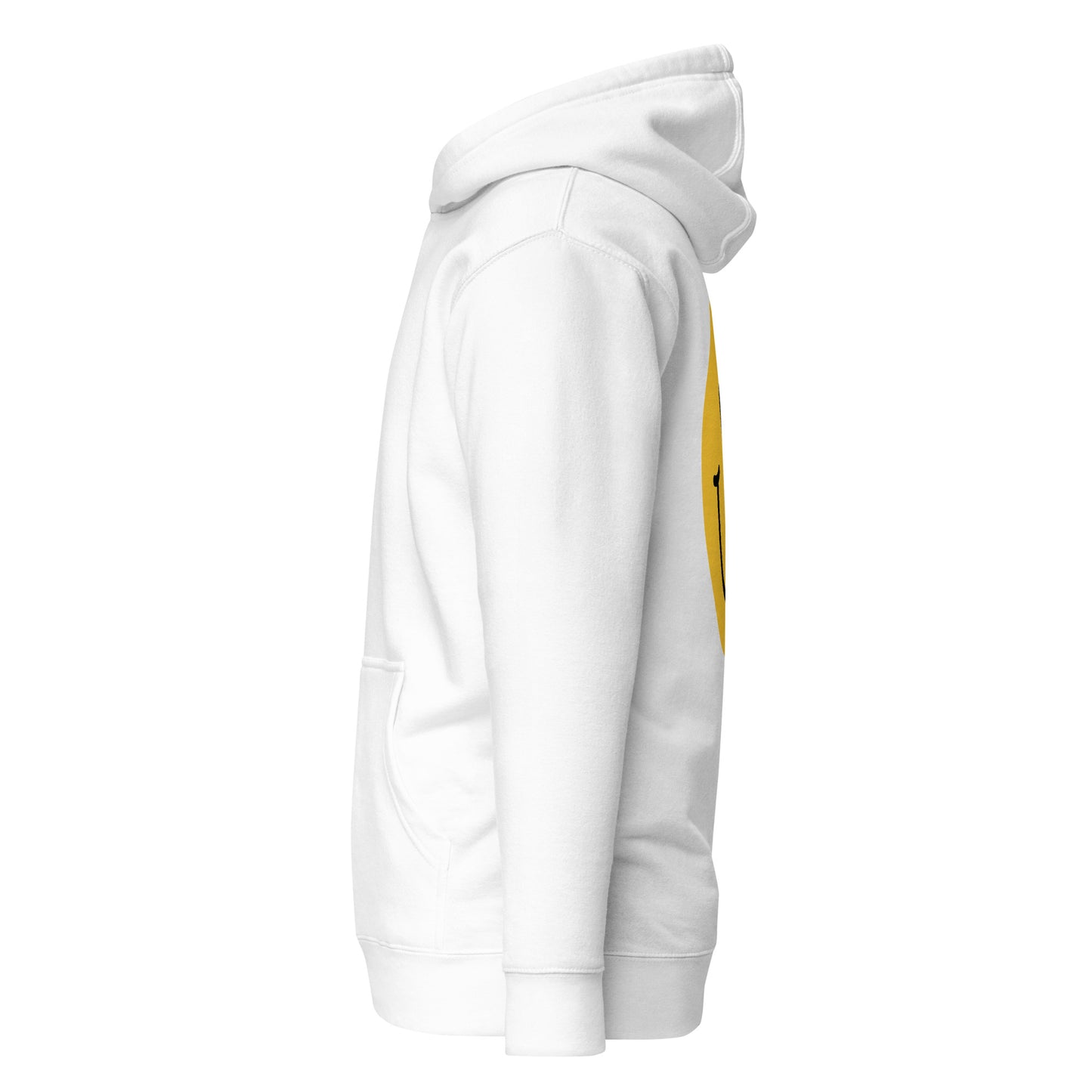 Smiley Face Quality Cotton Heritage Adult Hoodie