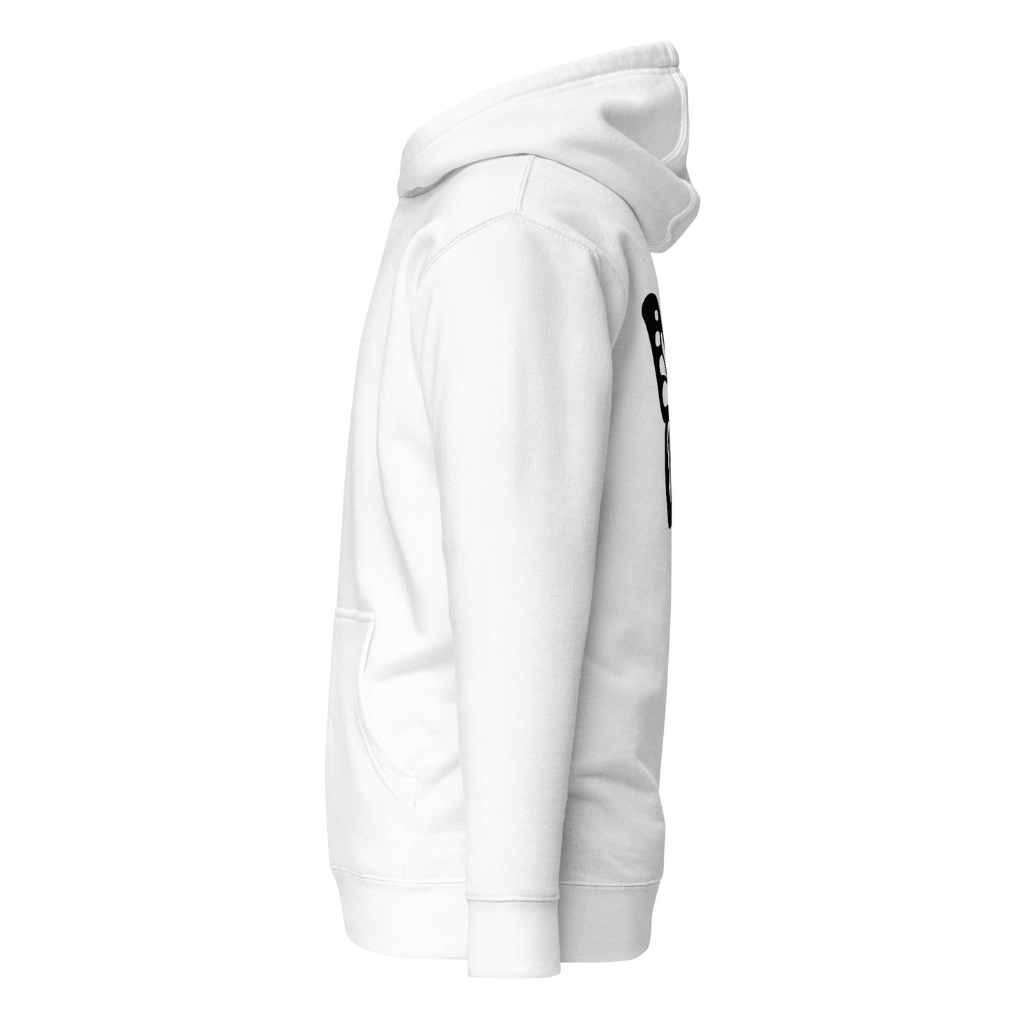 Positivity Butterfly Quality Cotton Heritage Adult Hoodie