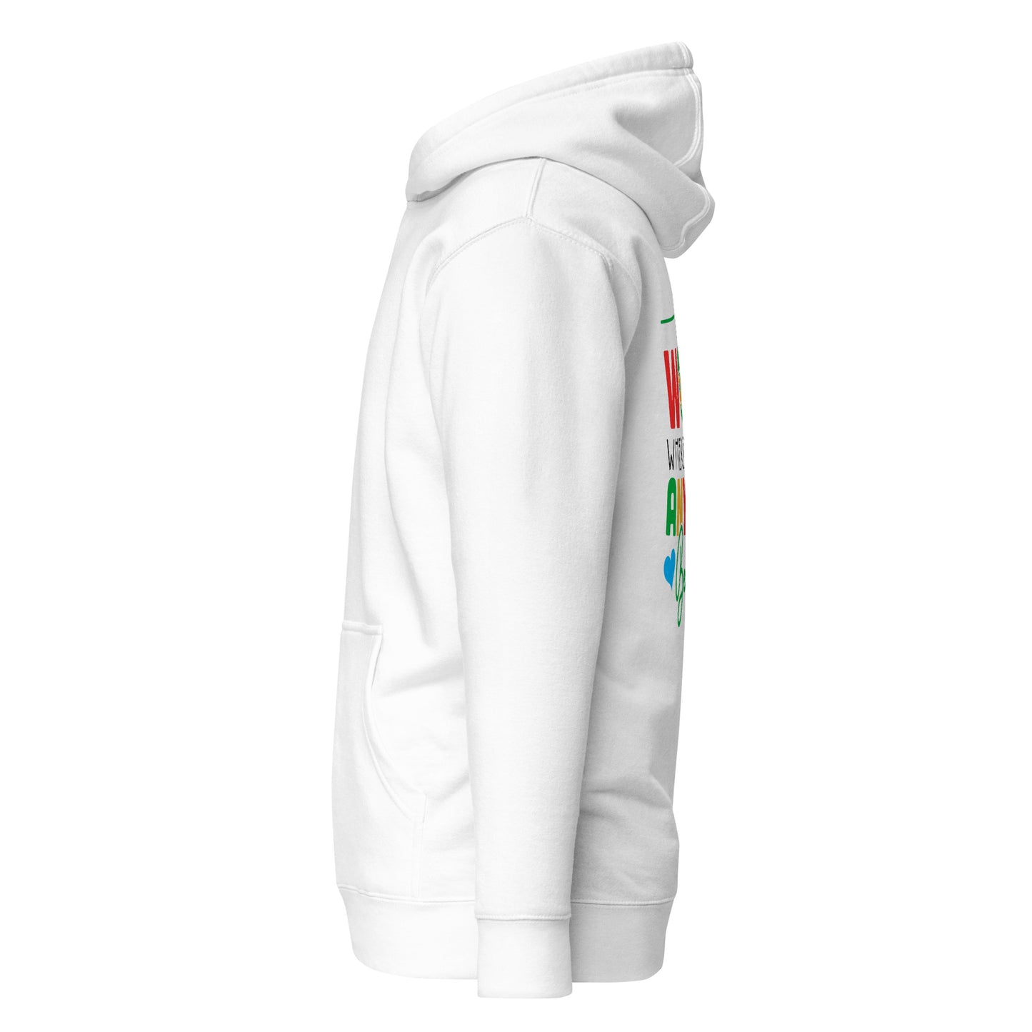 In a World Where You Can Be Anything Be Kind Autism Acceptance Quality Cotton Heritage Adult Hoodie