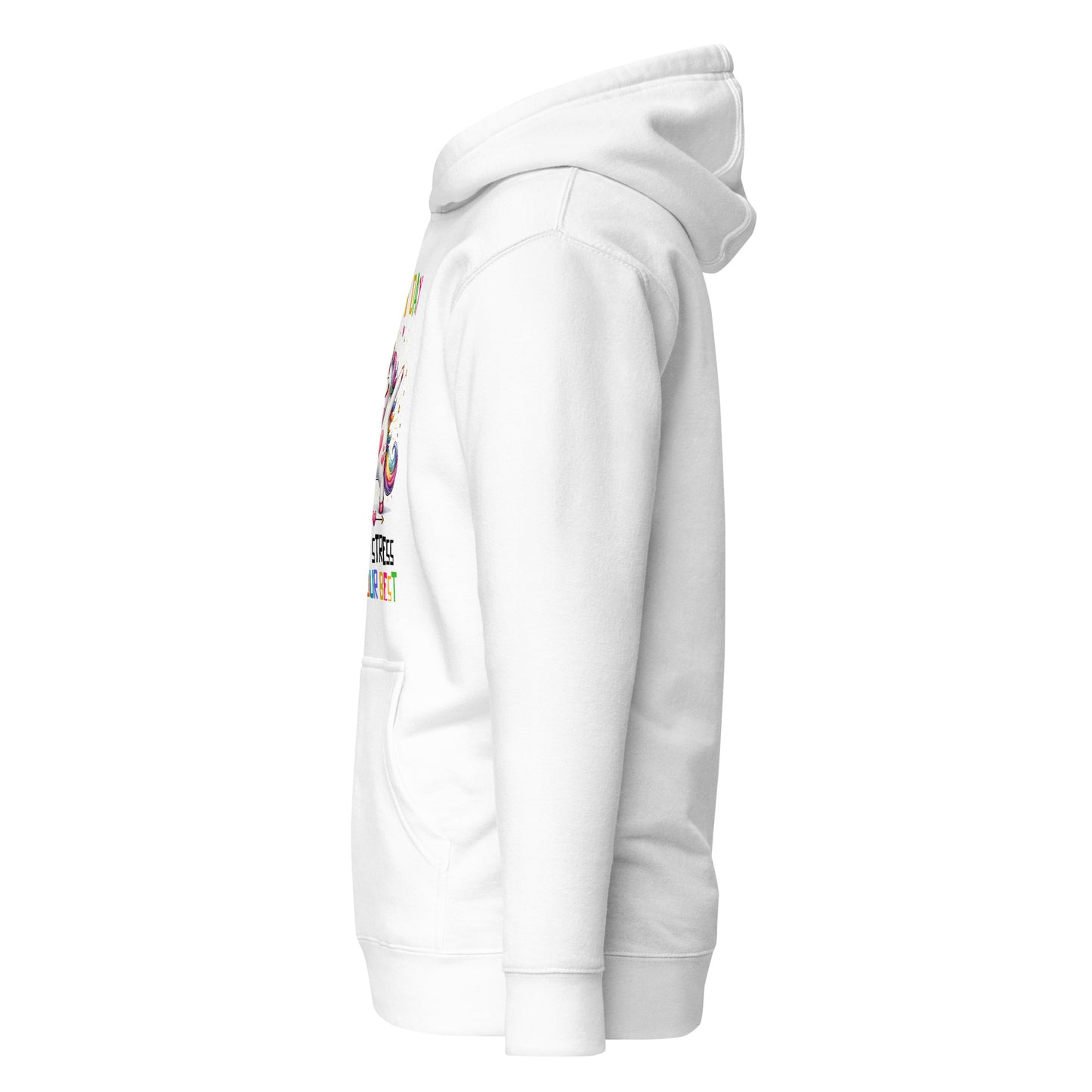 Test Day Don't Stress, Do Your Best Teacher Cotton Heritage Unisex Hoodie