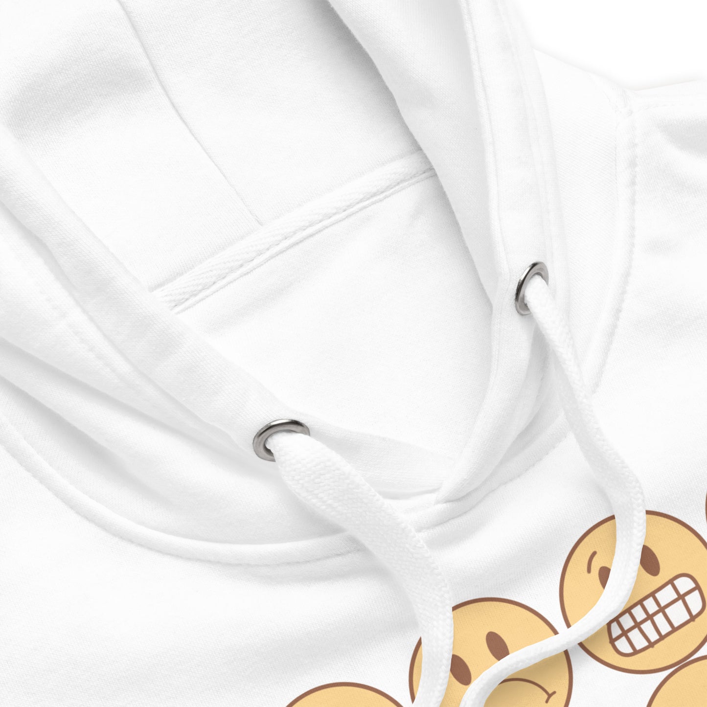 Feel Your Feelings Emojis Quality Cotton Heritage Adult Hoodie