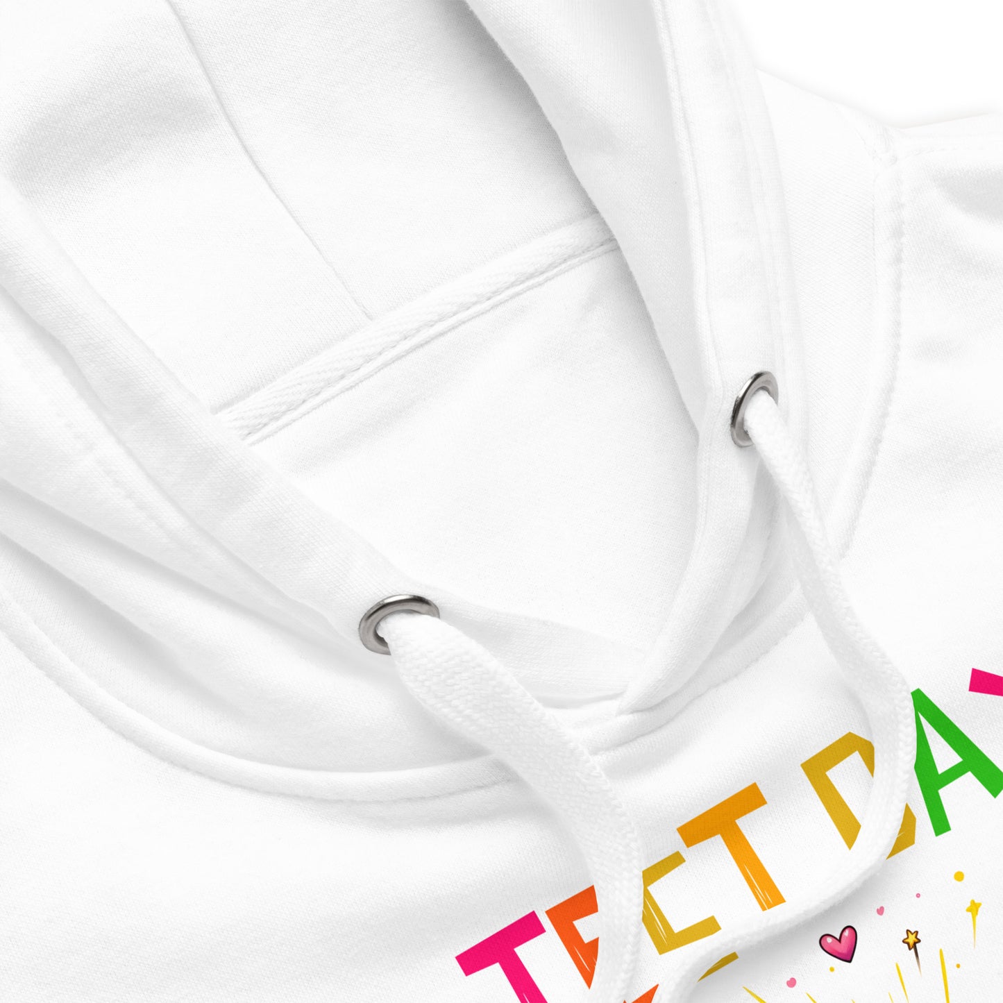 Test Day Don't Stress, Do Your Best Teacher Cotton Heritage Unisex Hoodie