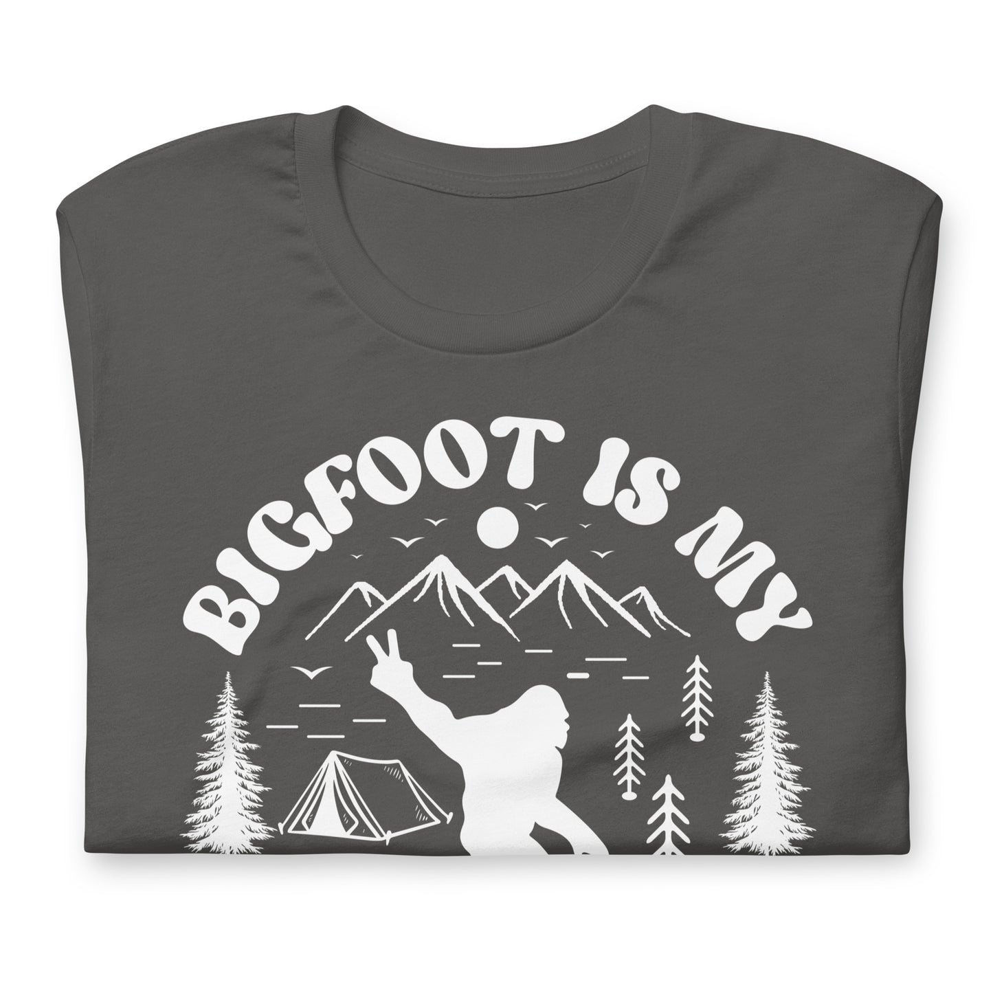 Bigfoot is My Spirit Animal Bella Canvas Adult T-Shirt