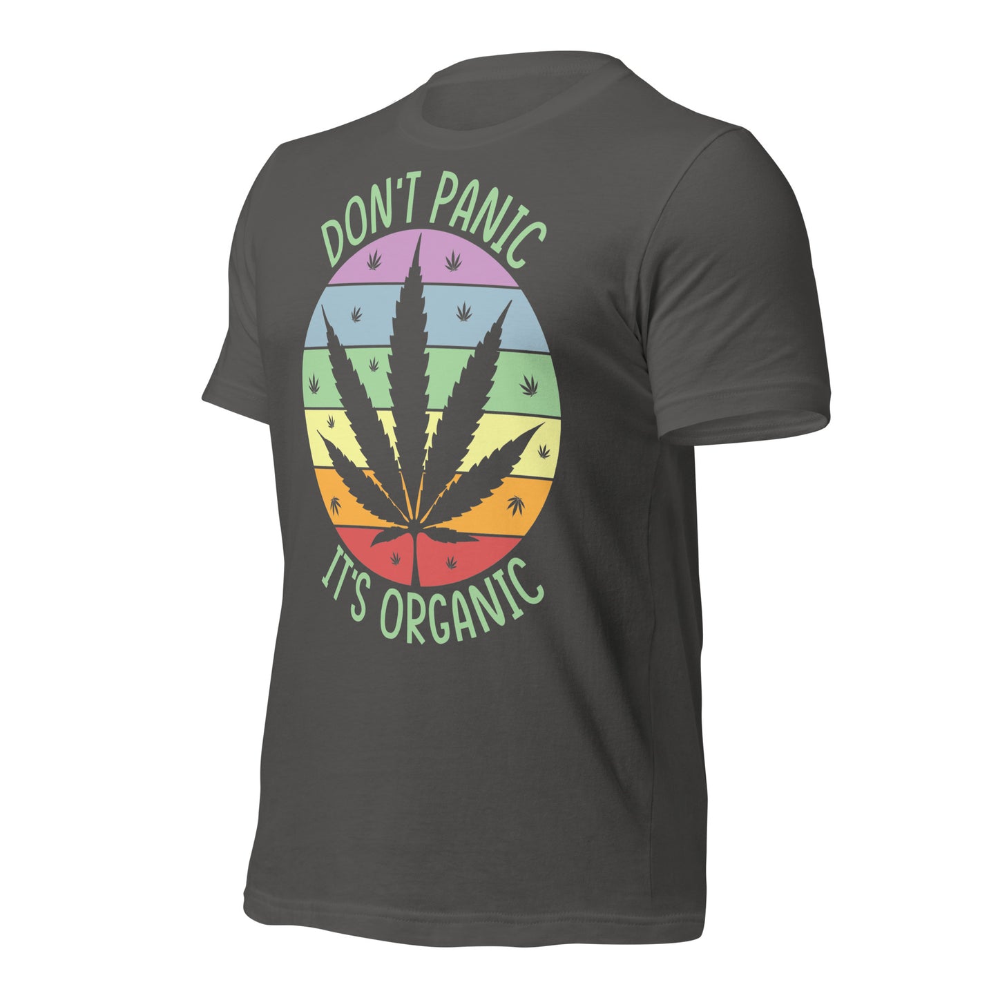 Don't Panic It's Organic 420 Bella Canvas Adult T-Shirt