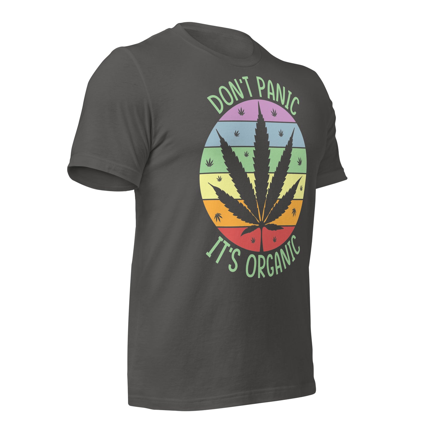 Don't Panic It's Organic 420 Bella Canvas Adult T-Shirt