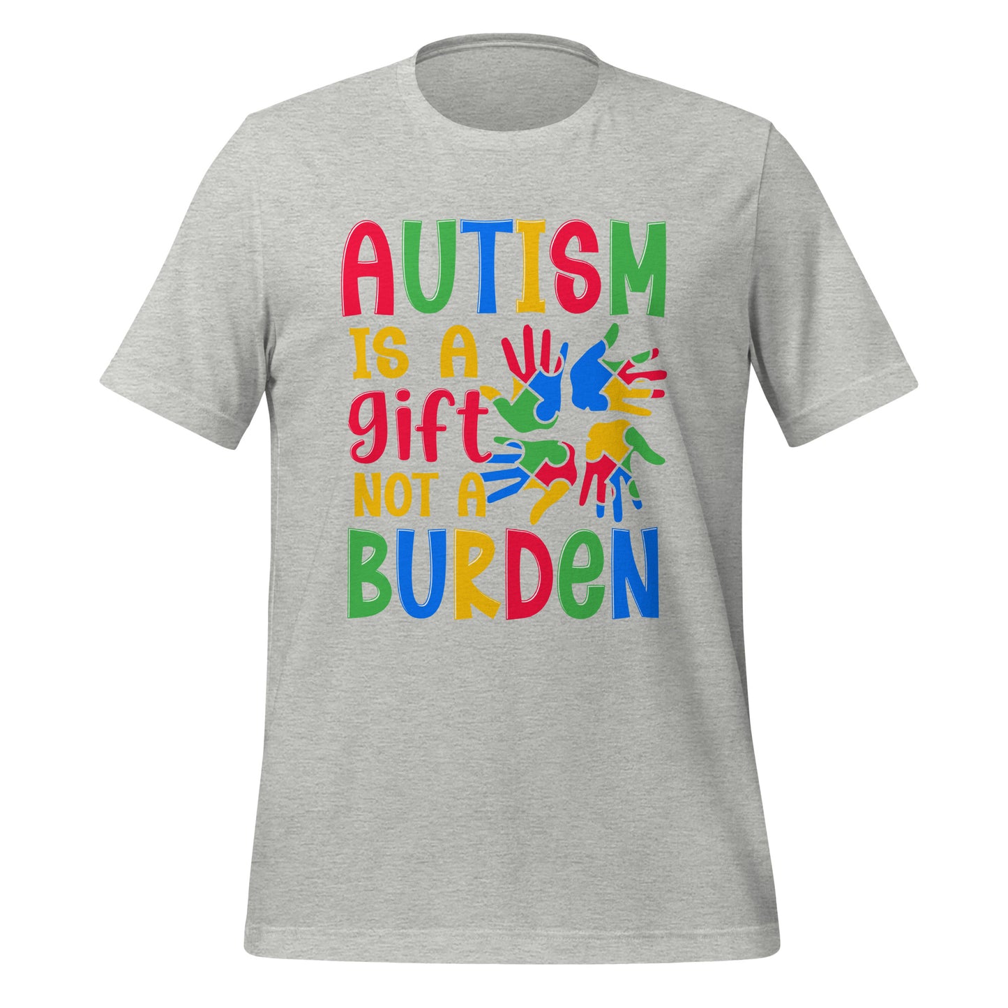 Autism Acceptance Together Quality Cotton Bella Canvas Adult T-Shirt