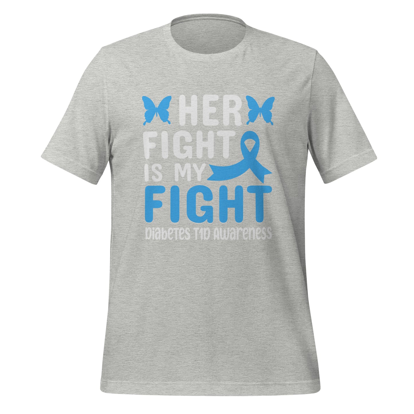 Diabetes Awareness Quality Cotton Bella Canvas Adult T-Shirt
