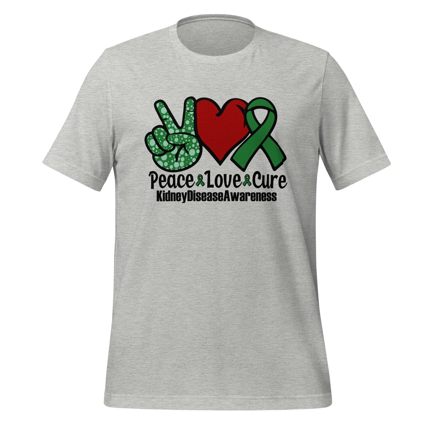 Kidney Awareness Quality Cotton Bella Canvas Adult T-Shirt