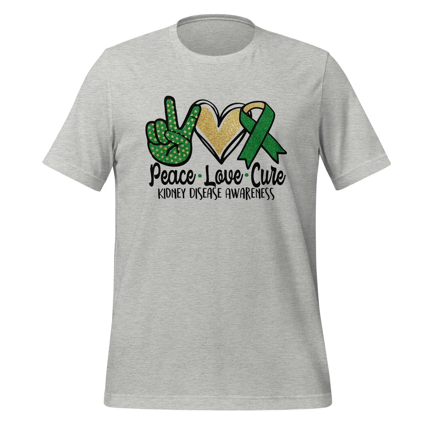 Kidney Awareness Quality Cotton Bella Canvas Adult T-Shirt