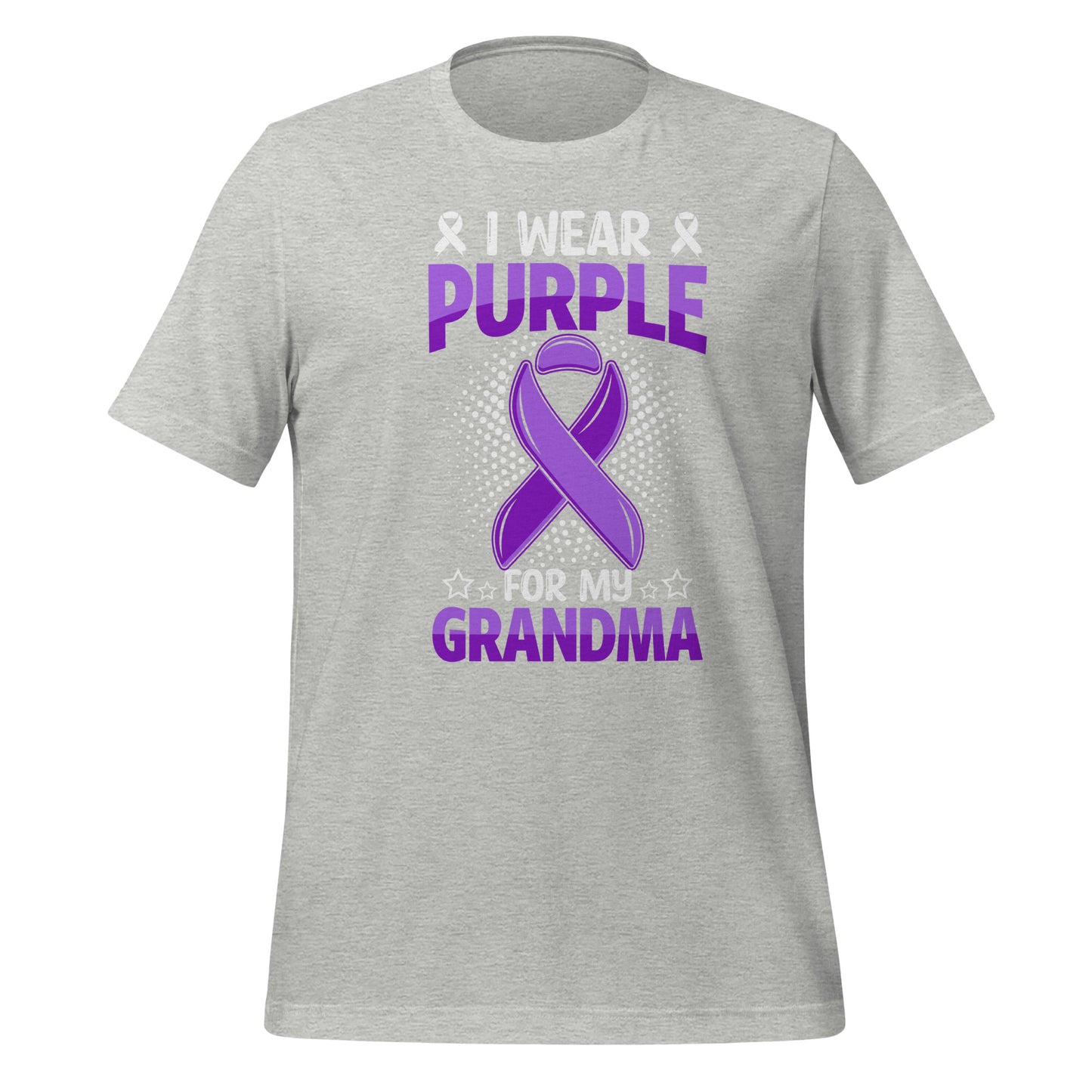 Alzheimer's Awareness Quality Cotton Bella Canvas Adult T-Shirt