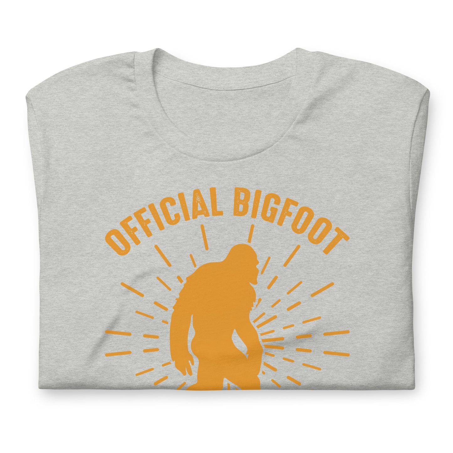 Official Bigfoot Research Team Bella Canvas Adult T-Shirt
