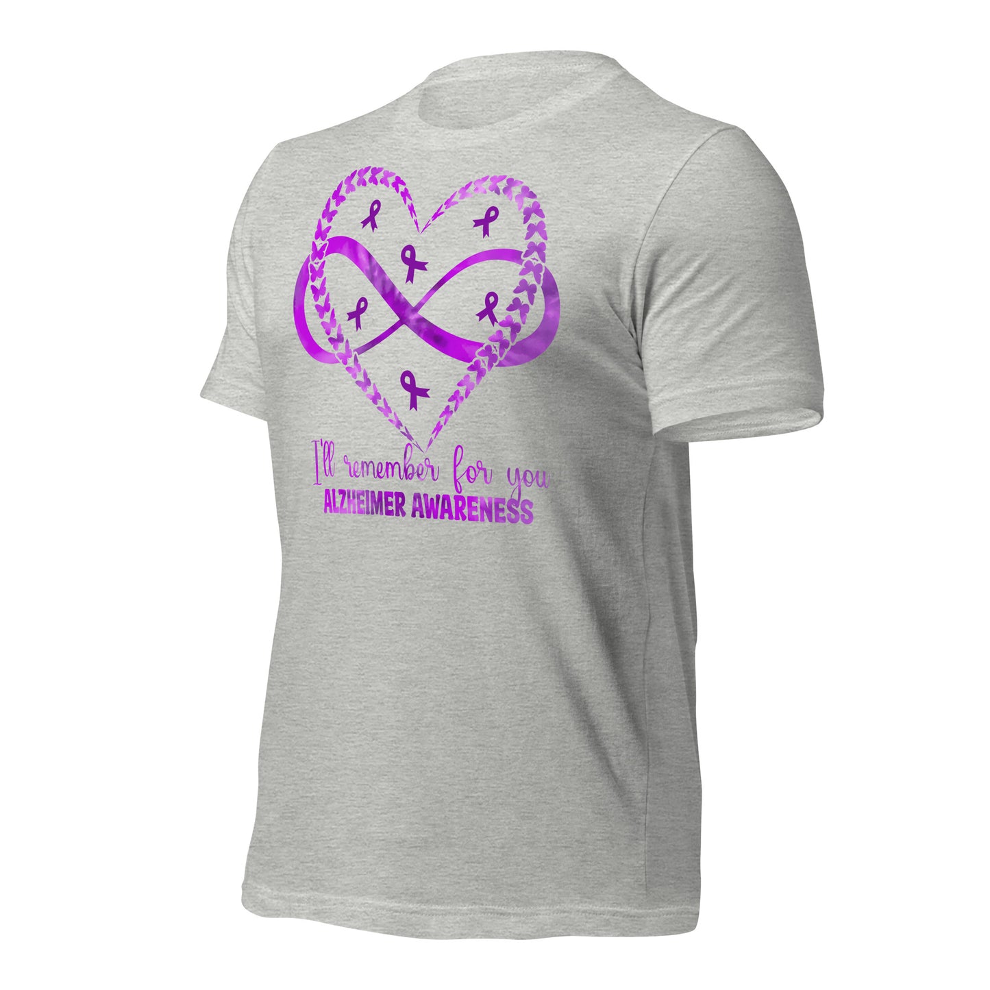 Alzheimer's Awareness Quality Cotton Bella Canvas Adult T-Shirt